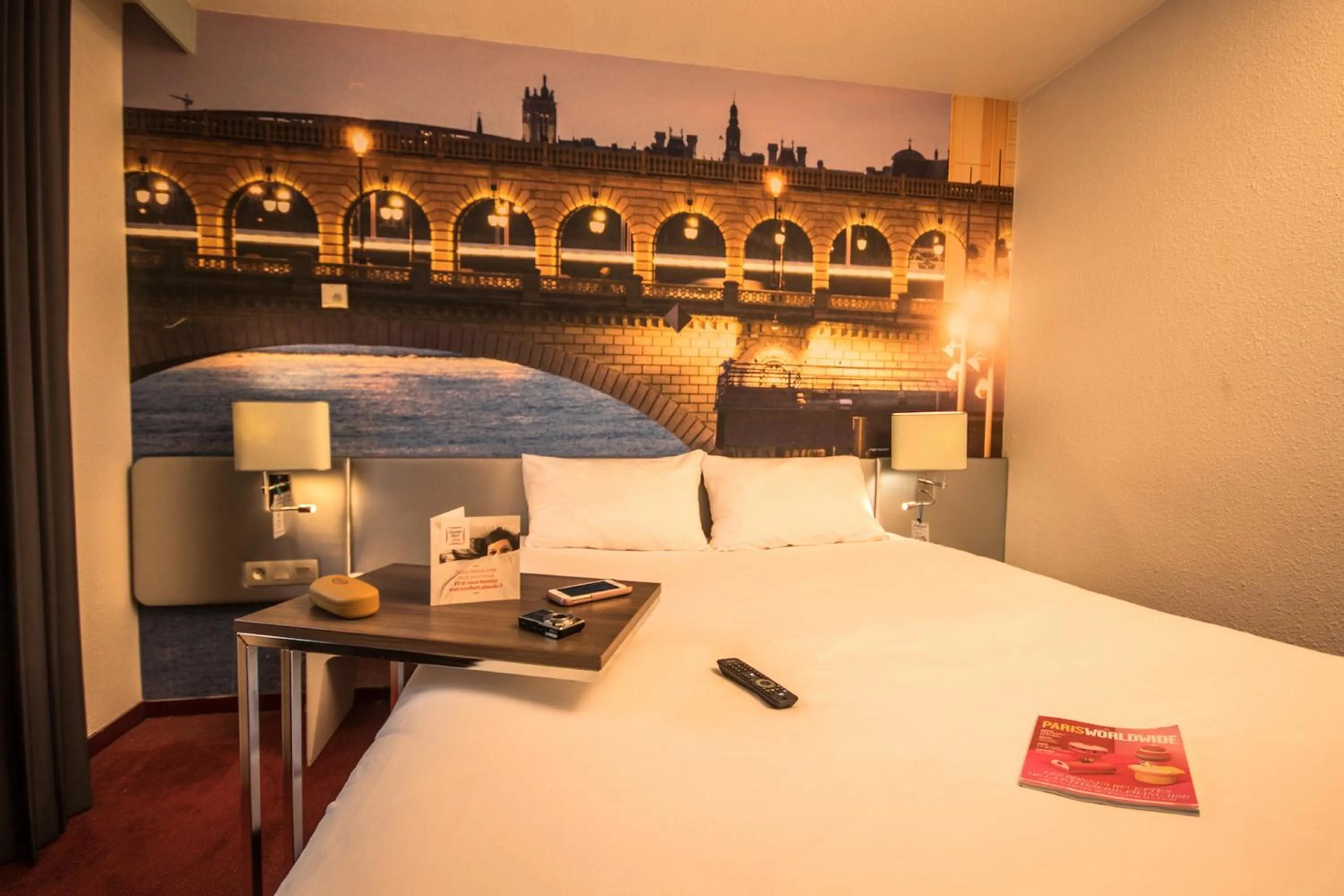 Bed in ibis Styles Paris Tolbiac Bibliotheque