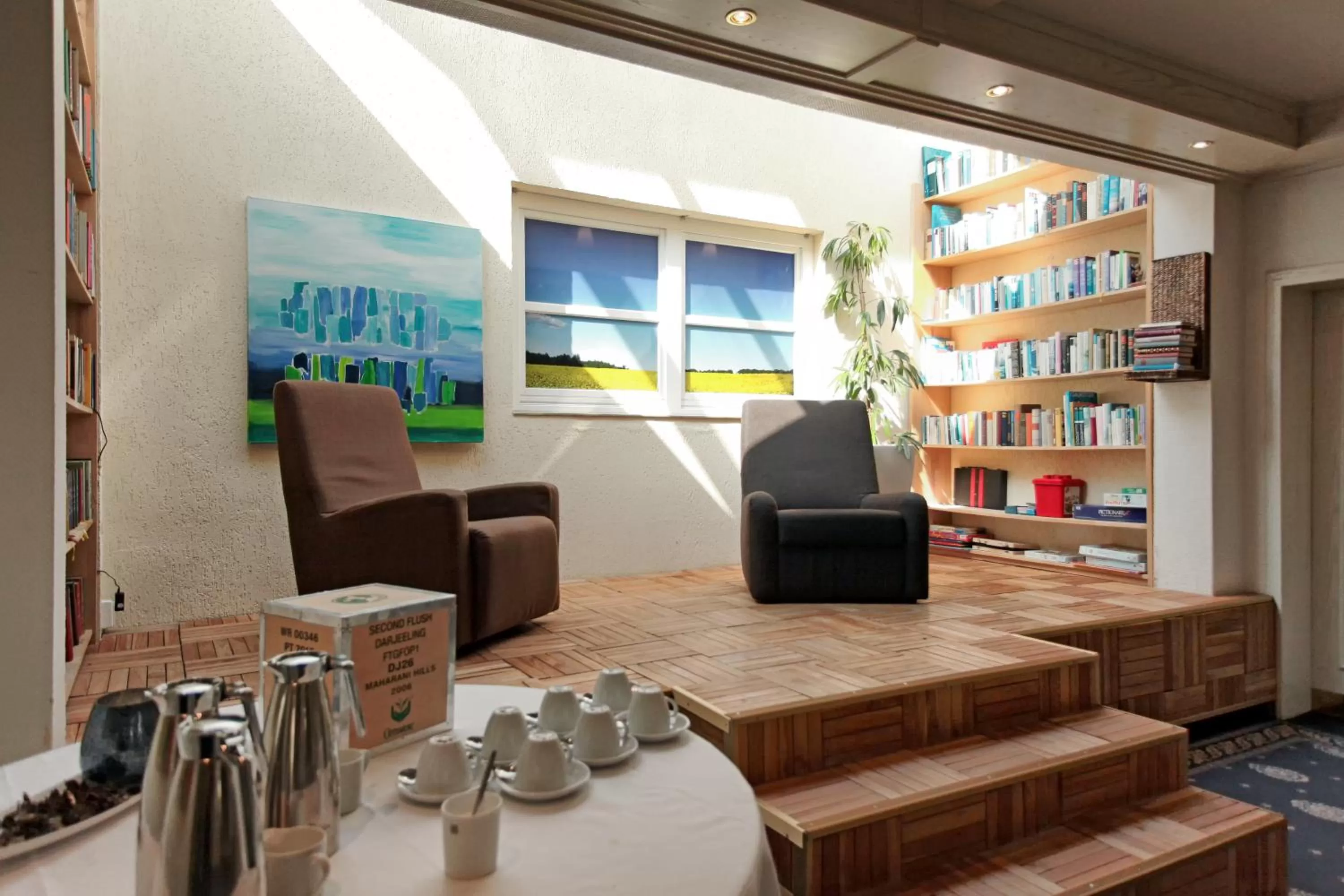 Library in Hotel Haus Duden