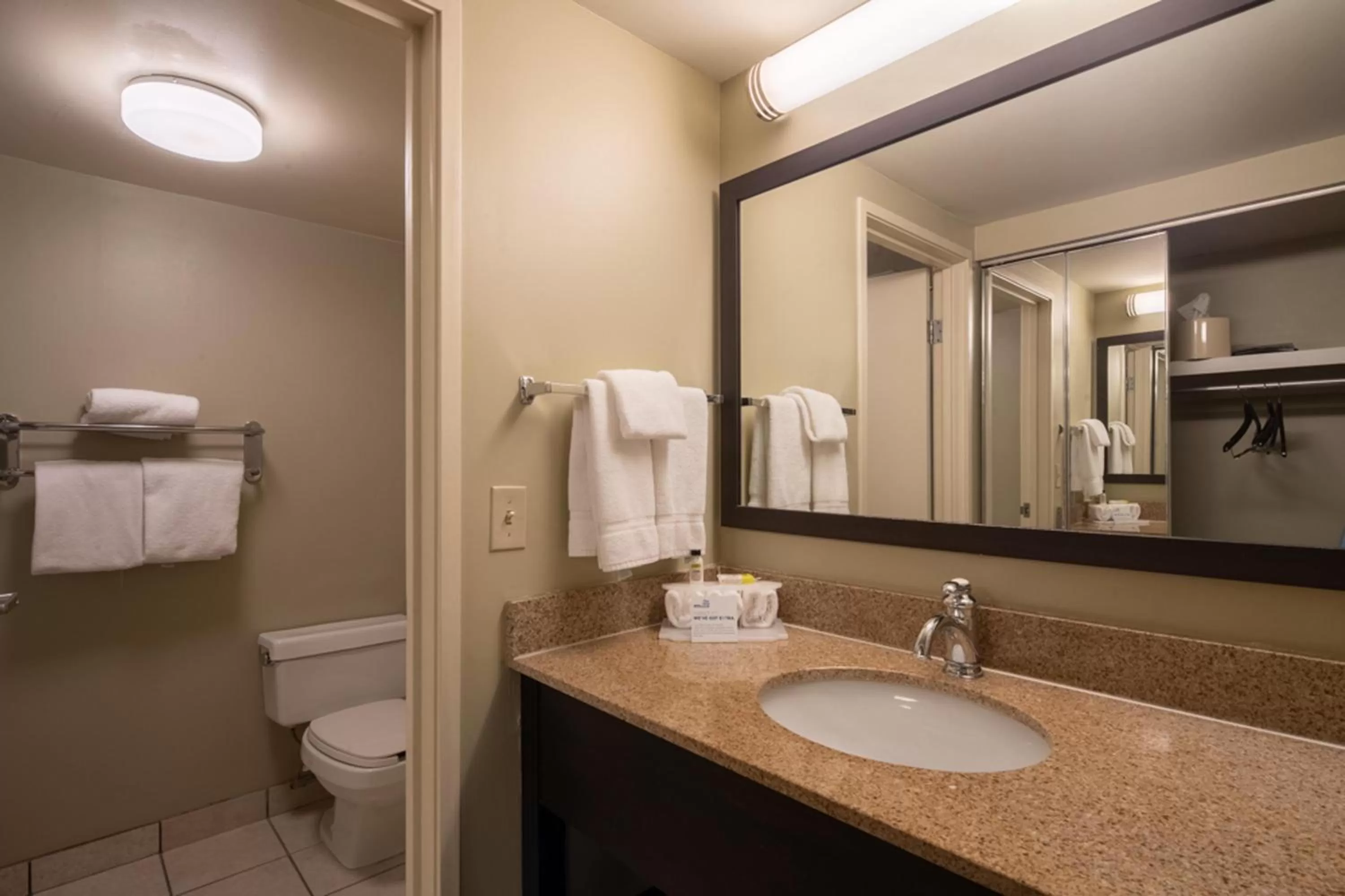 Bathroom in Holiday Inn Express Hotel & Suites Pittsburgh Airport by IHG
