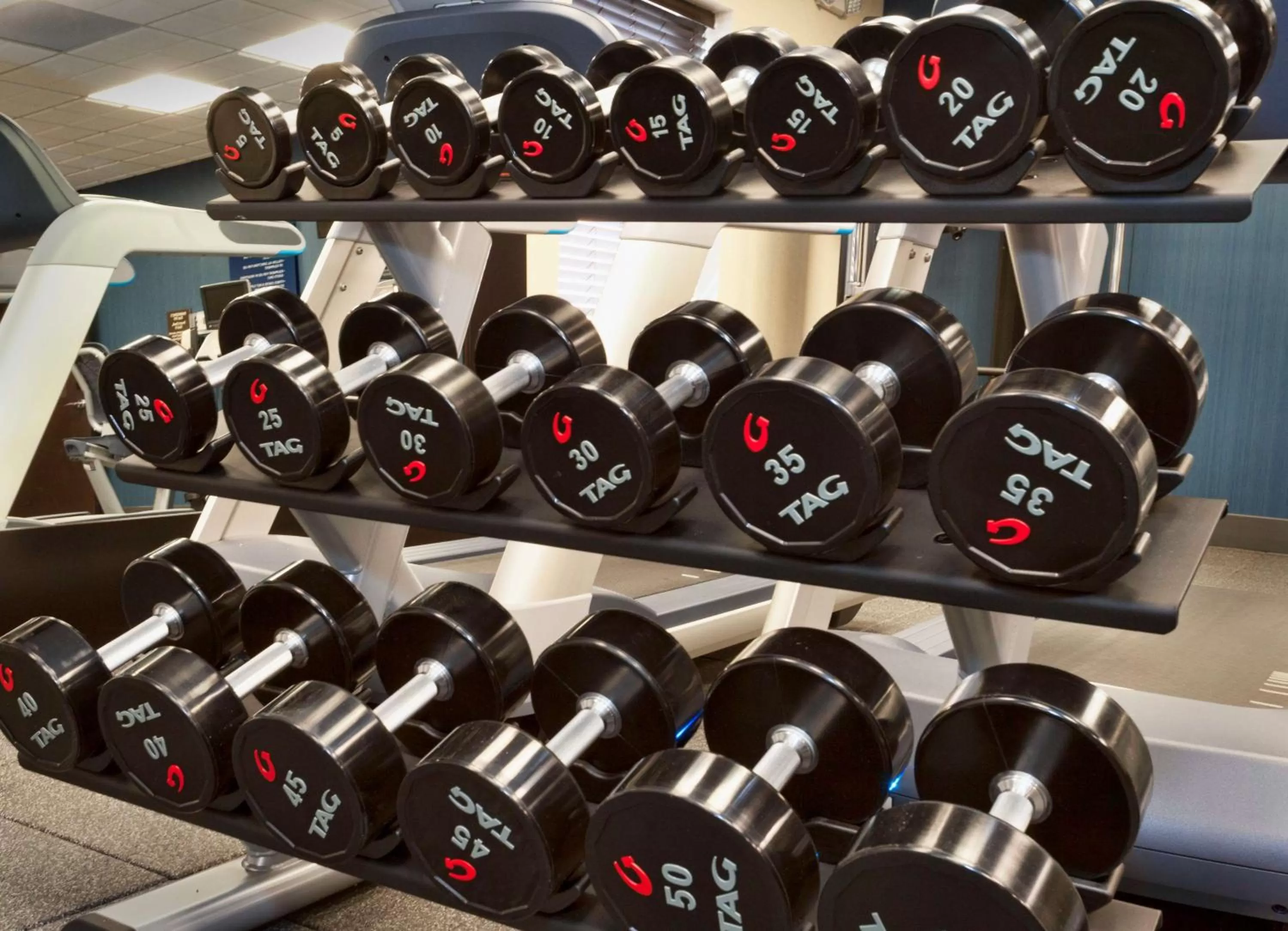 Fitness centre/facilities in Hampton Inn & Suites Duluth North Mn