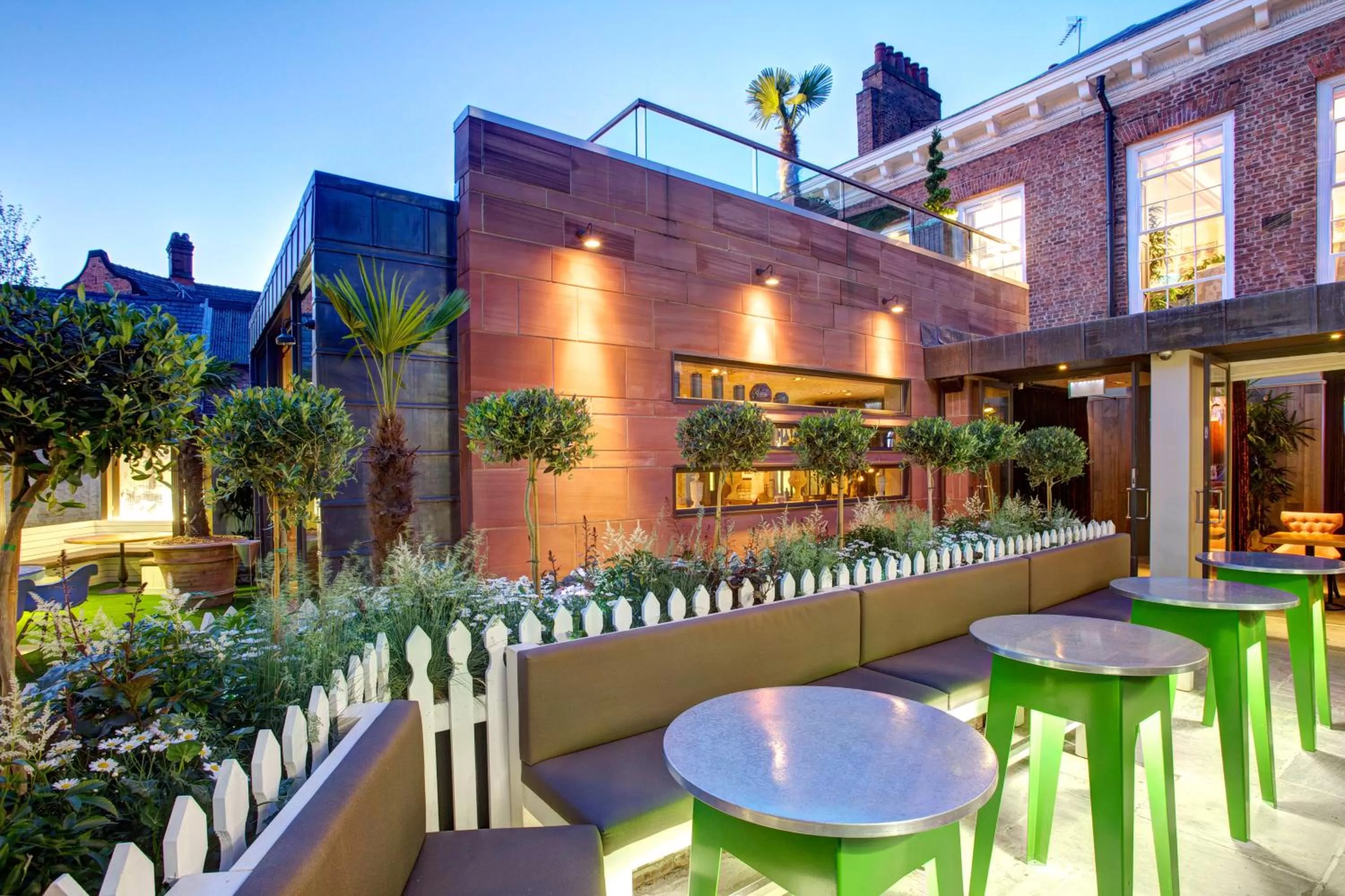 Garden in Oddfellows Chester Hotel & Apartments