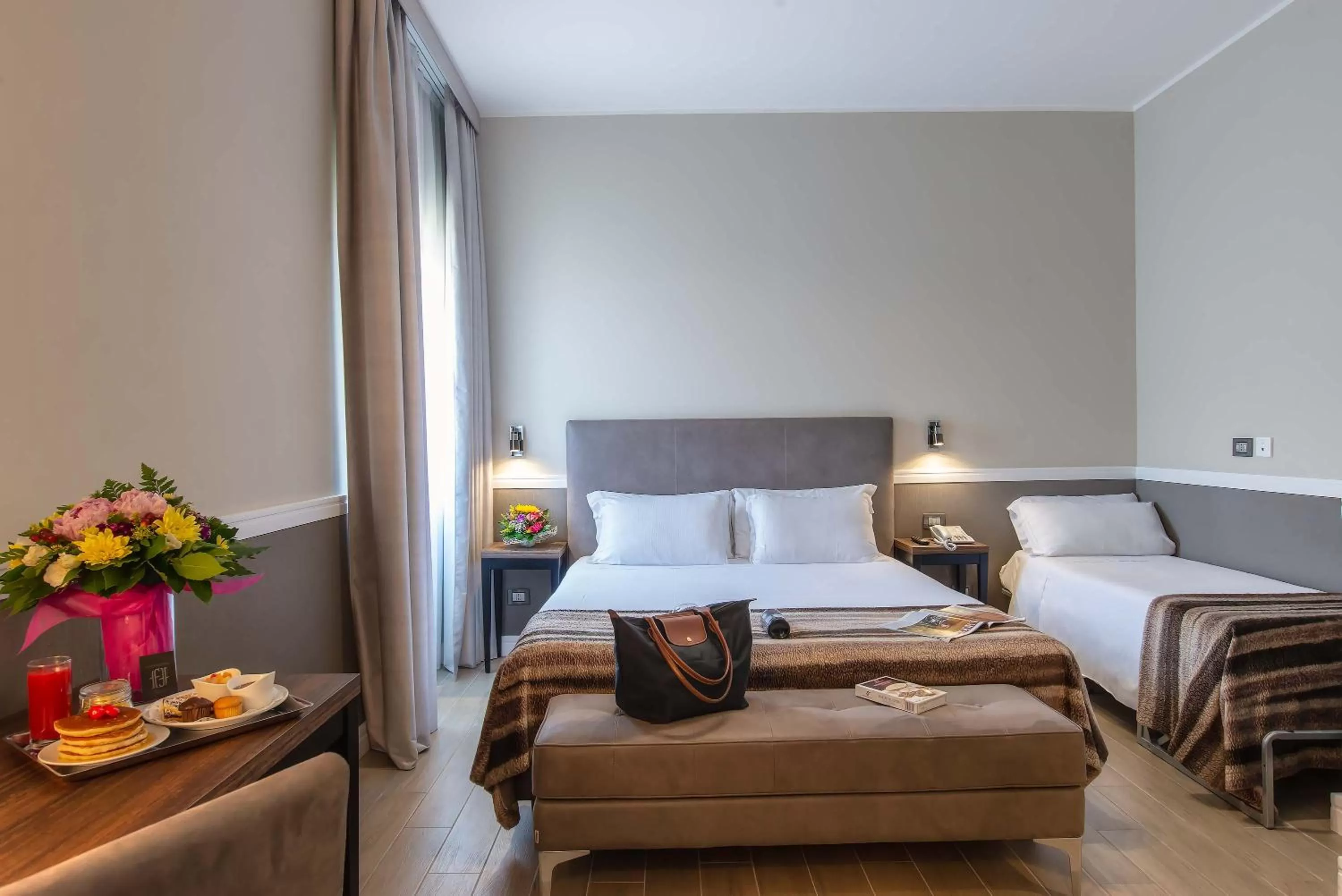 Bed in Fragrance Hotel St. Peter