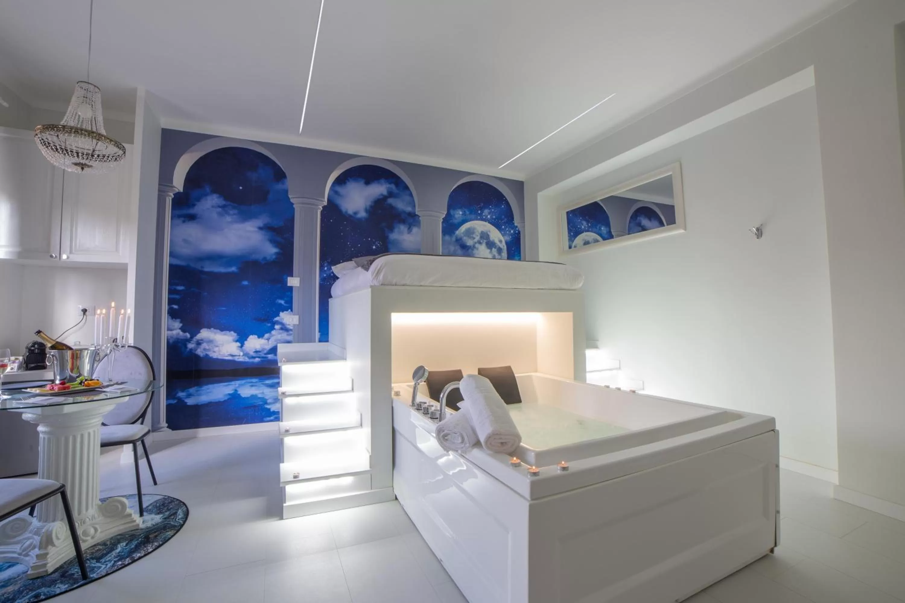 Bedroom, Bed in Love Suite Roma - Il Nido d'Amore