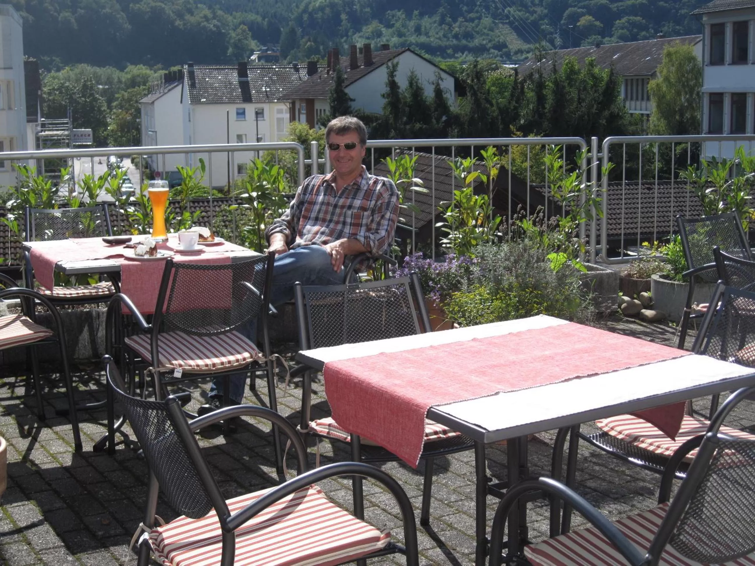 Patio in Aktivhotel Alter Kaiser