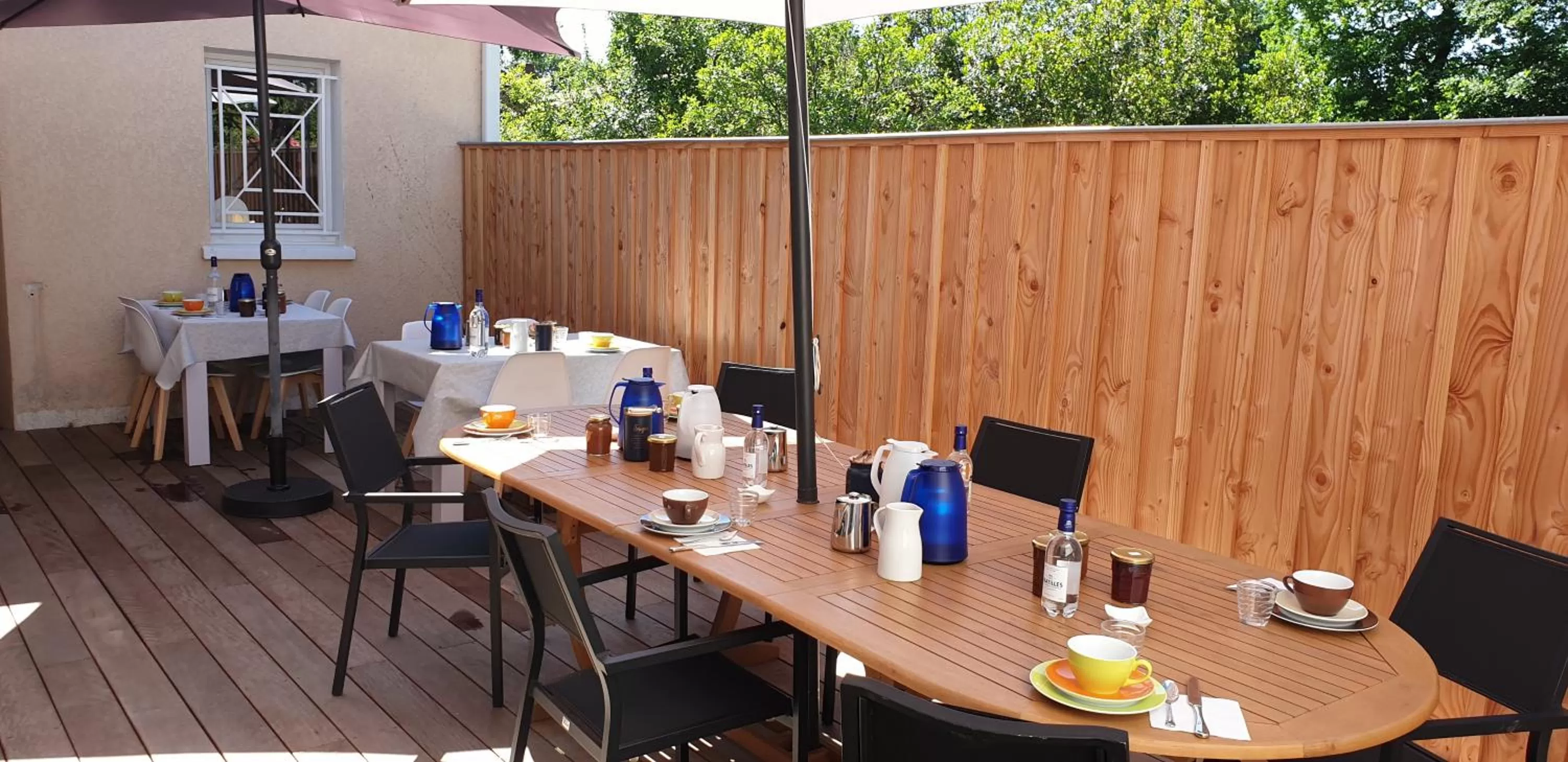 Balcony/Terrace in VILLA HERBERT Chambres d'hôtes Gîte Soirée étape