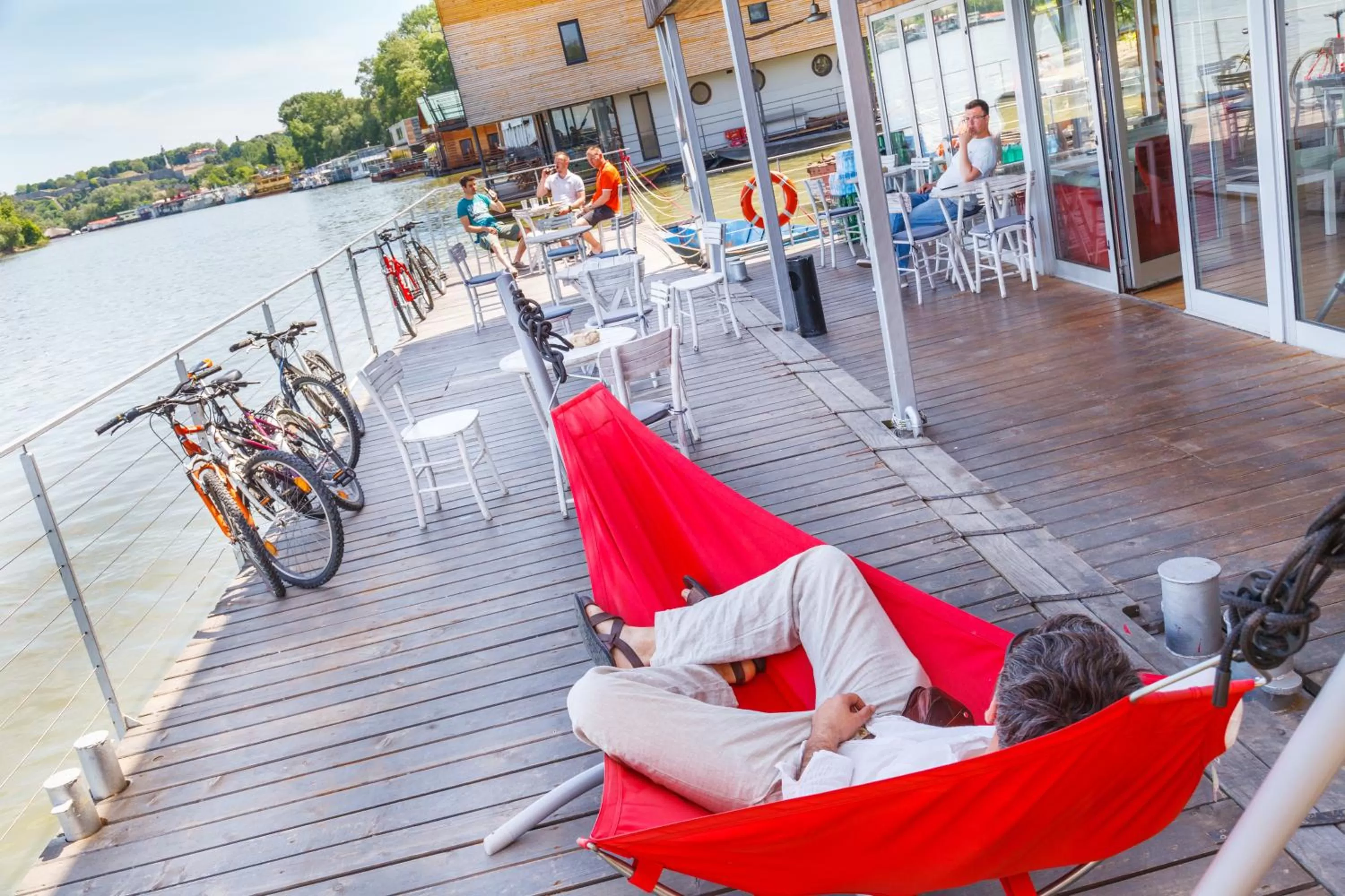 Balcony/Terrace in ArkaBarka 2- Floating Dream Rooms and Apartments