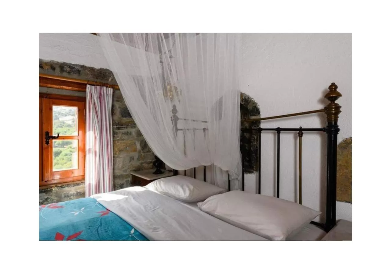 Bedroom, Bed in The Traditional Homes of Crete