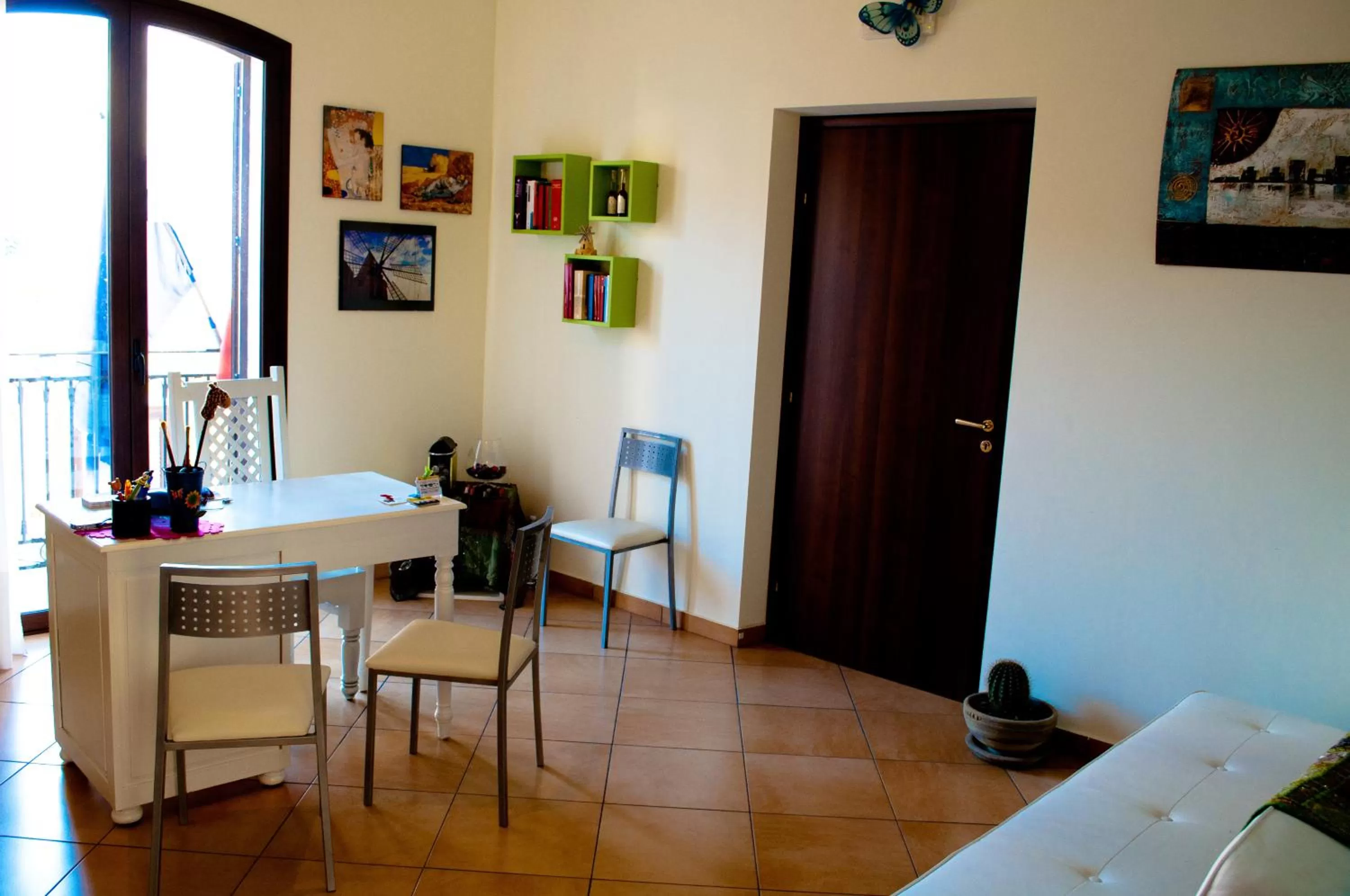 Lobby or reception, Dining Area in B&B Libertà Marsala