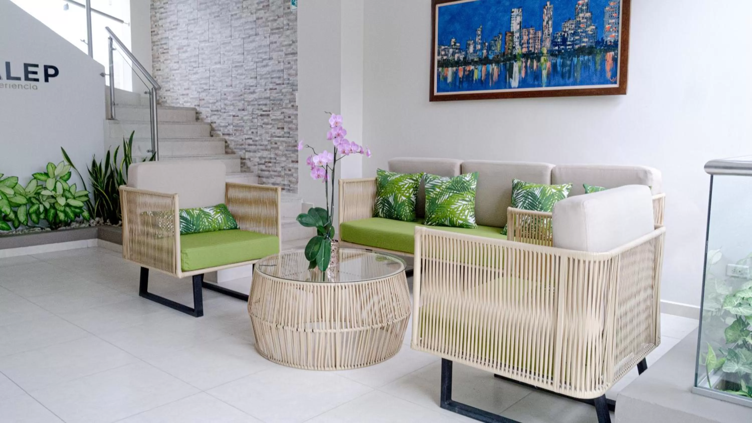 Lobby or reception, Seating Area in Hotel Le Falep