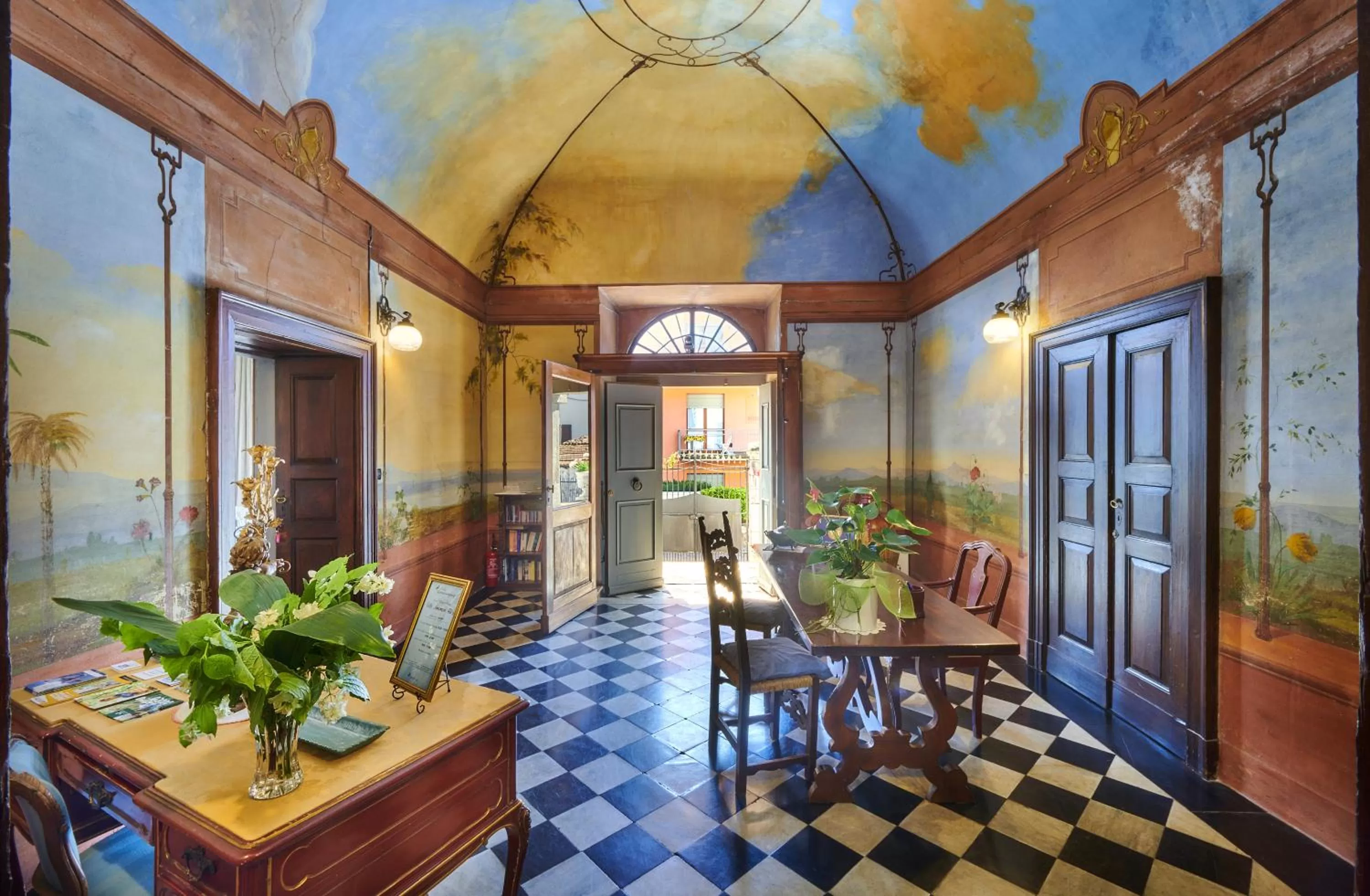 Lobby or reception in Villa Annamaria B&B