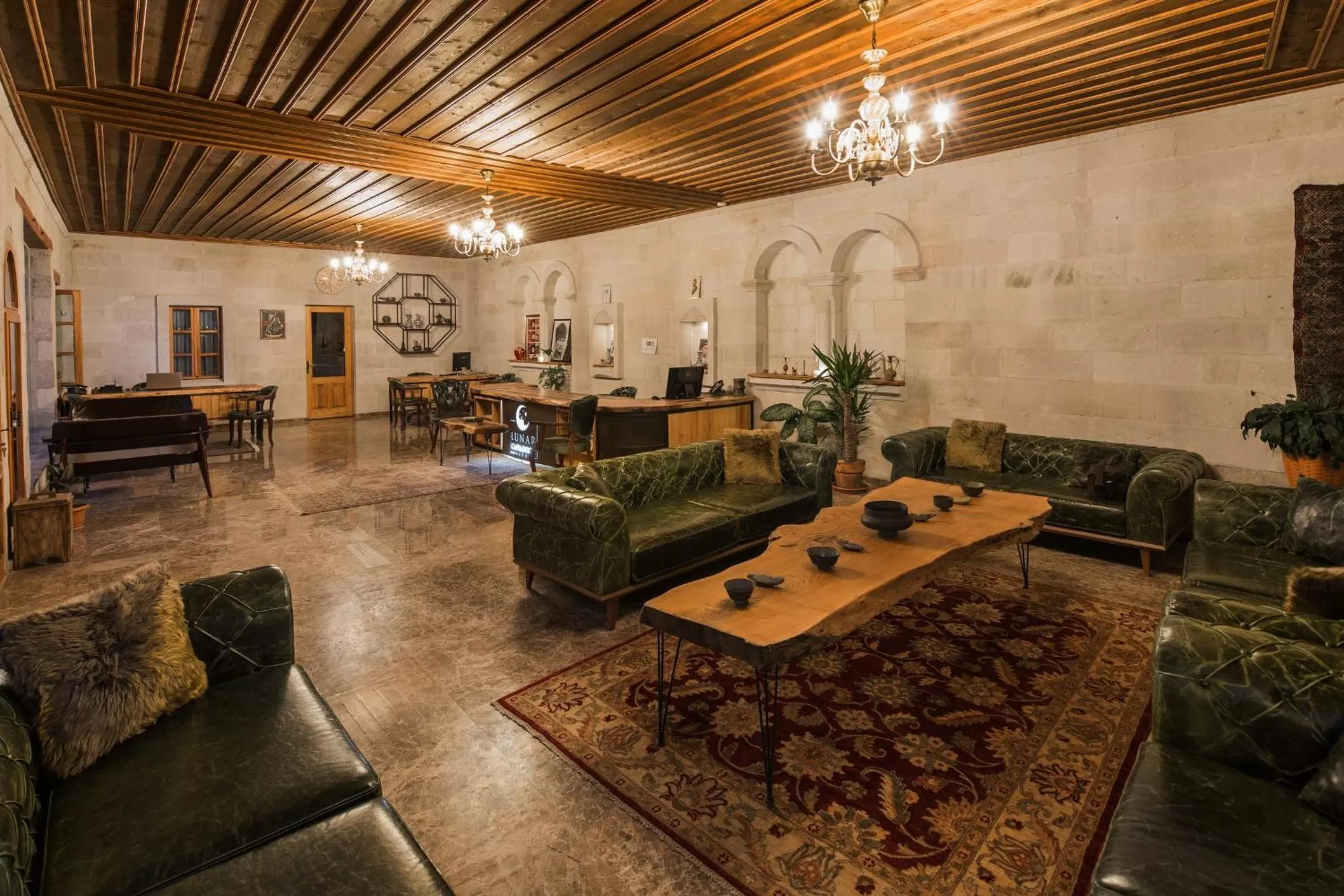 Lobby or reception in Lunar Cappadocia Hotel