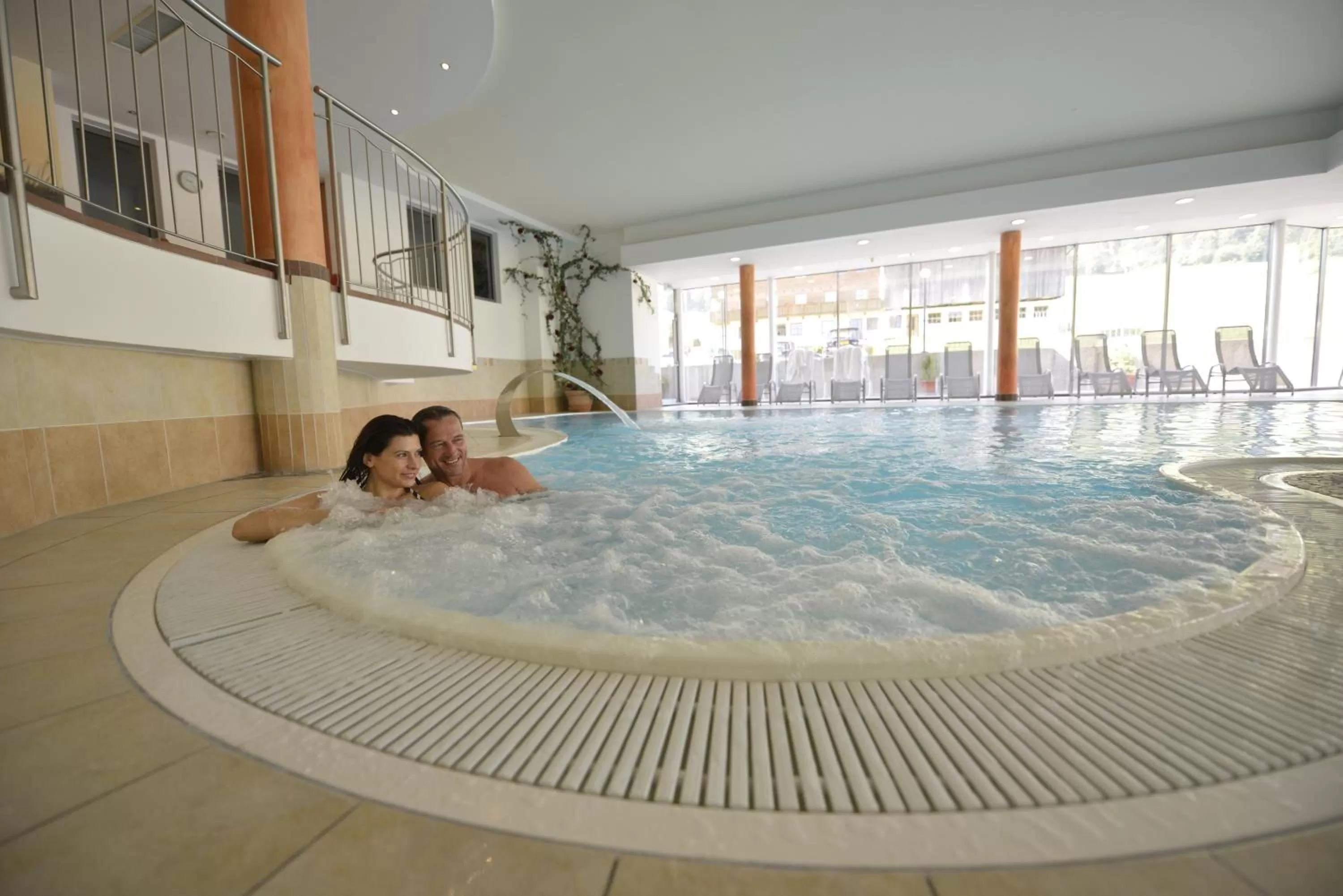 Hot Tub in Hotel Der Wastlhof - direkt an der Skipiste Wellness & Spa