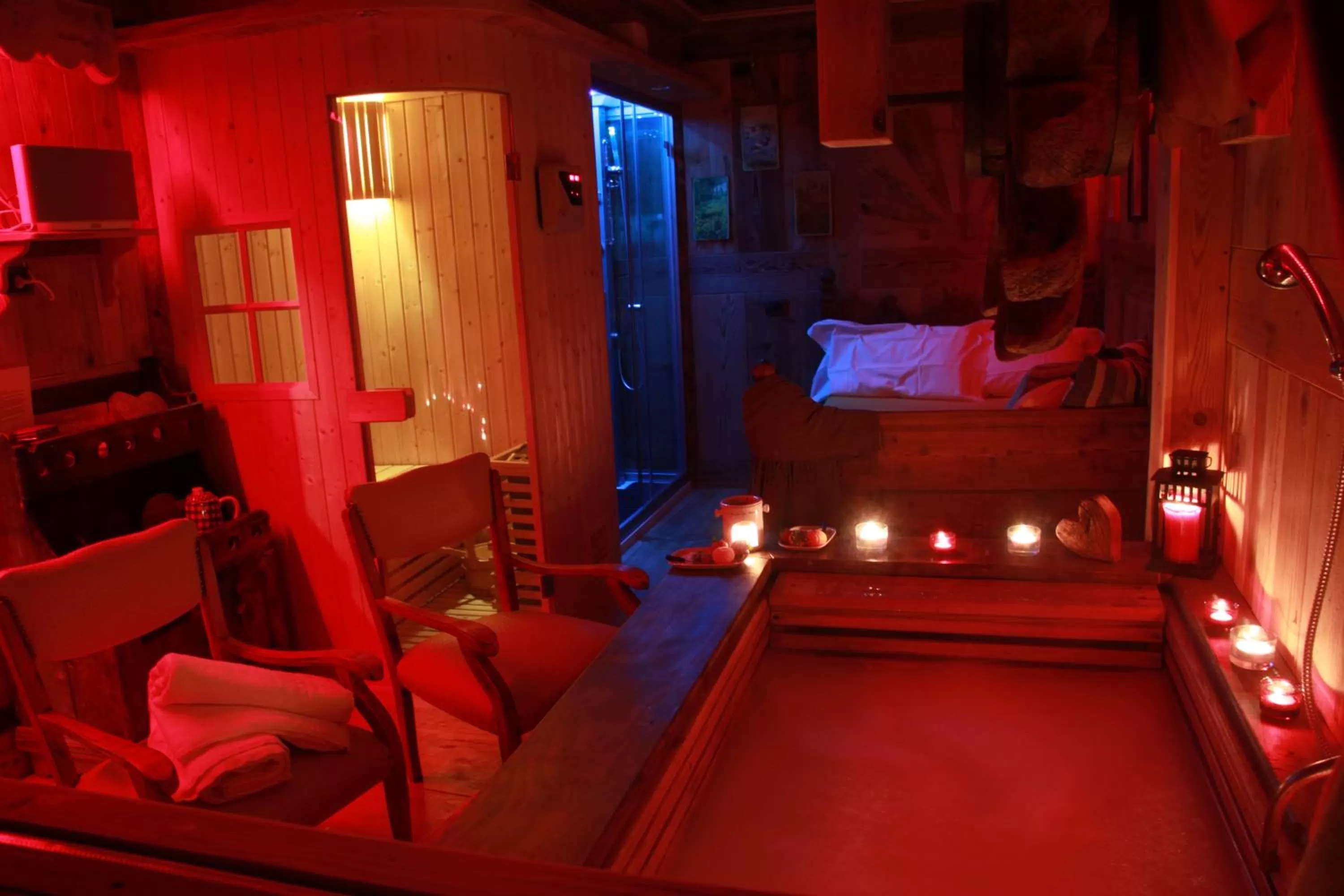 Spa and wellness centre/facilities, Bed in Hotel Chalet La Meridiana