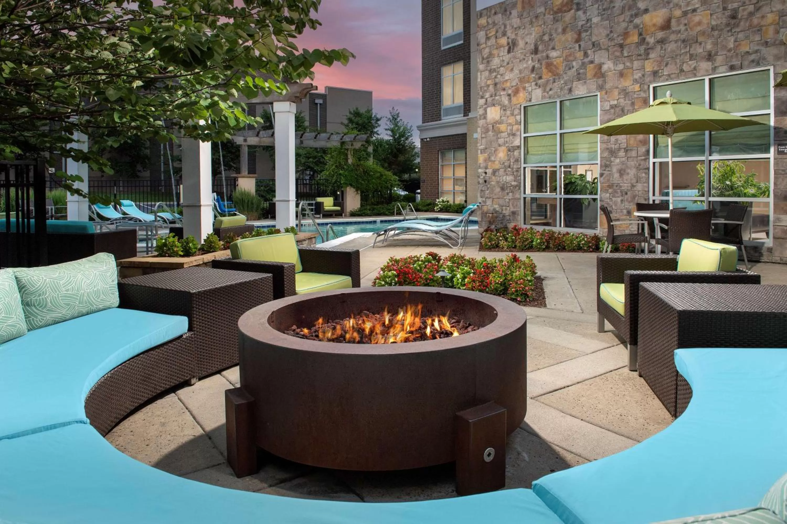Patio in Hilton Garden Inn Murfreesboro