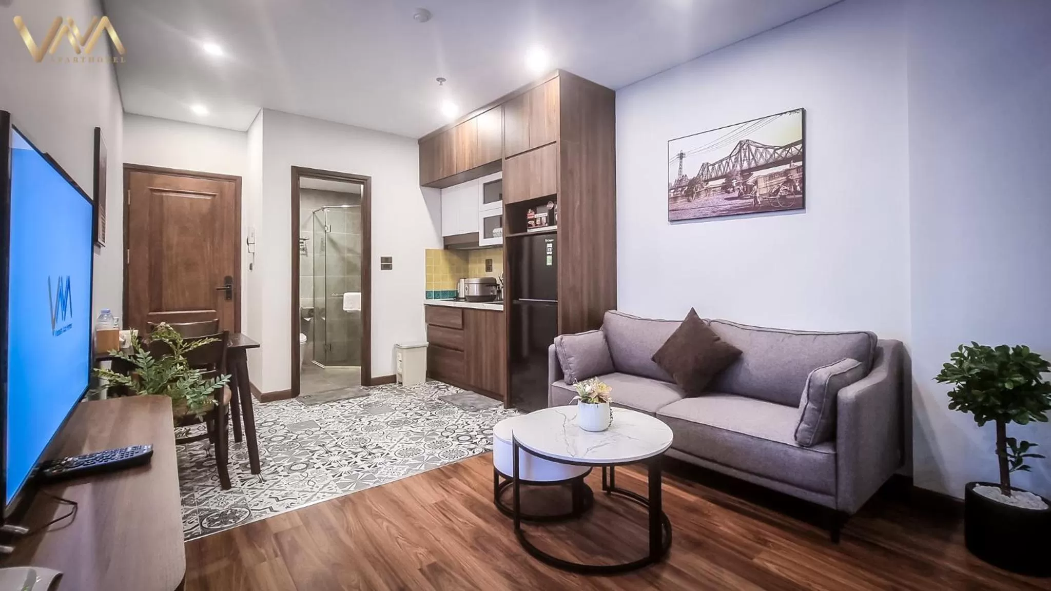 Living room in VNAHOMES APARTHOTEL