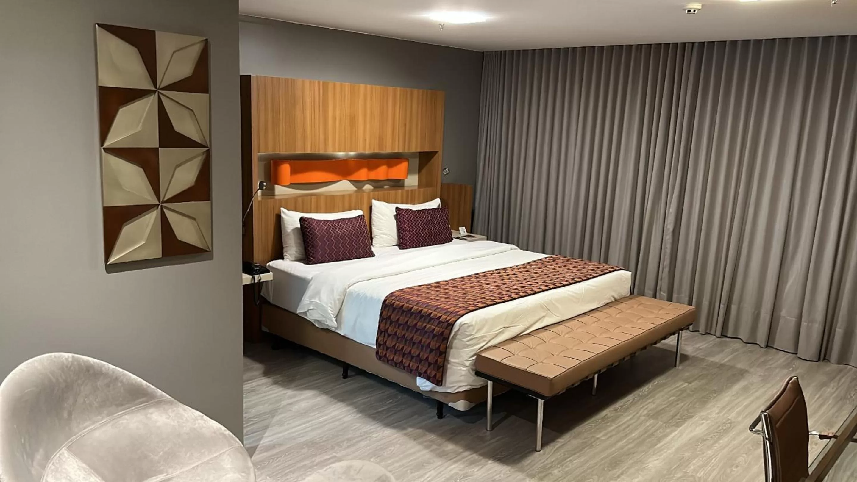 Bedroom, Bed in Jade Hotel Brasília