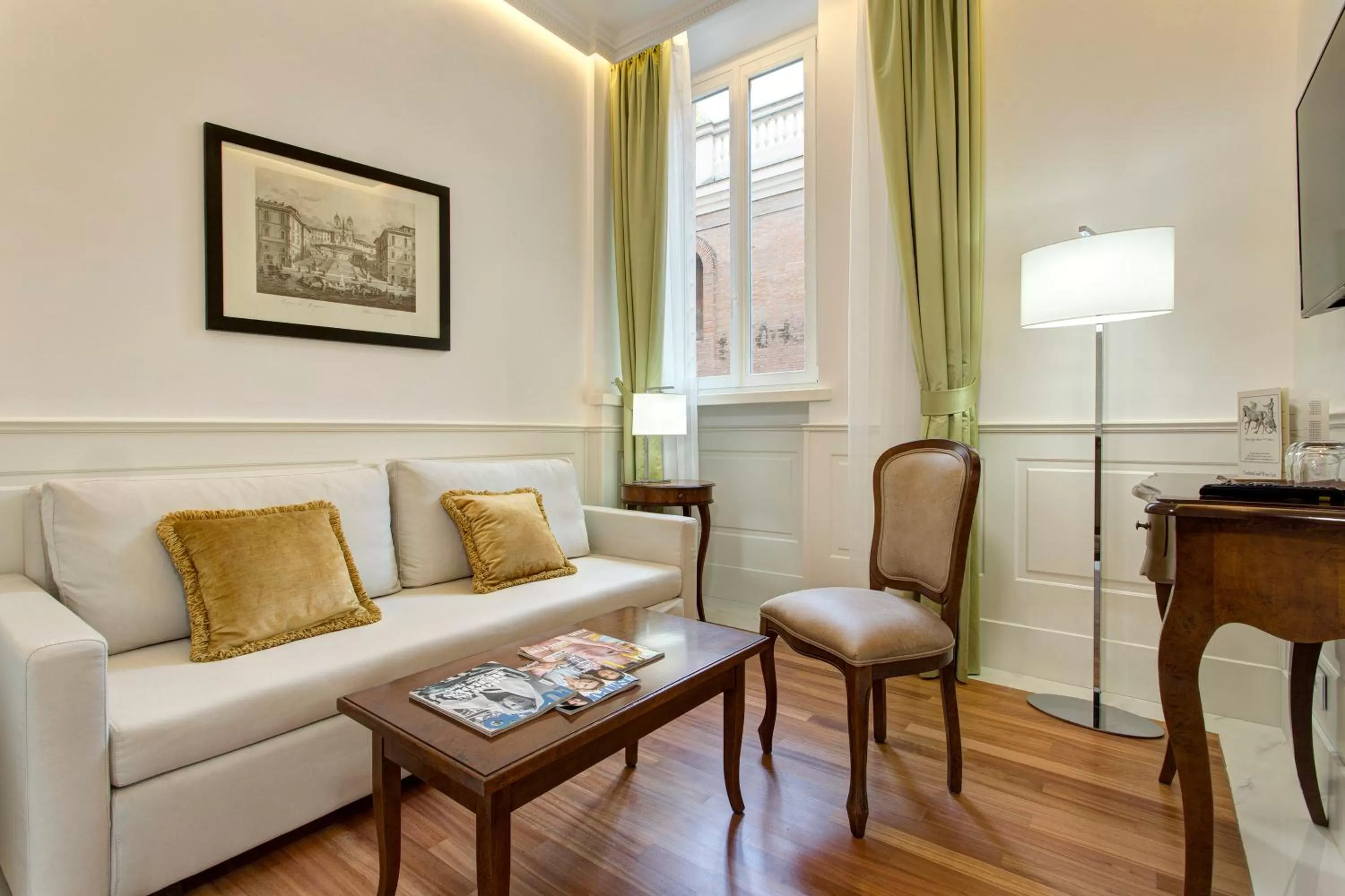 Decorative detail in Hotel Degli Artisti