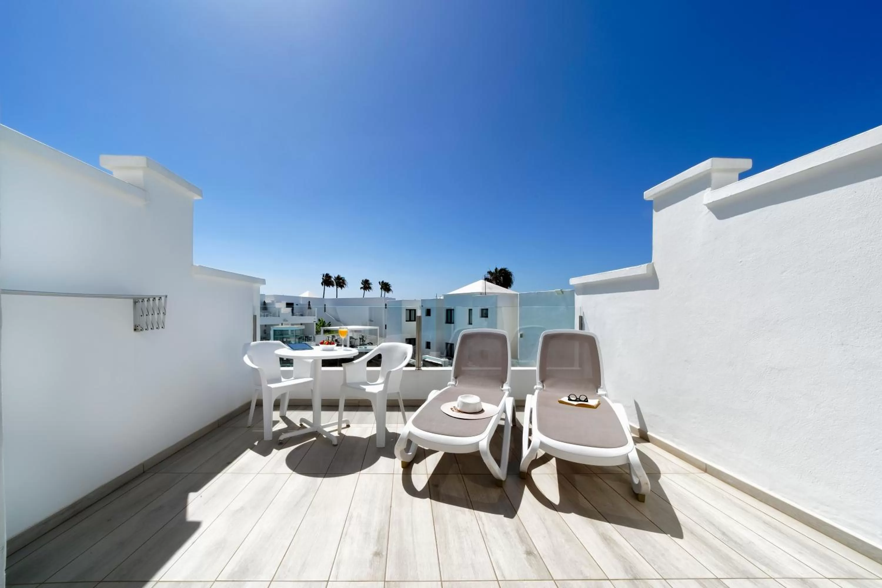 Patio in Aqua Suites