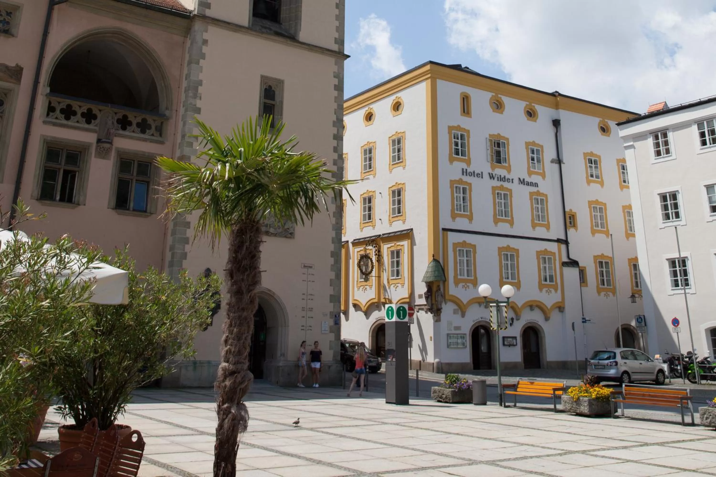 Facade/entrance in Hotel Wilder Mann