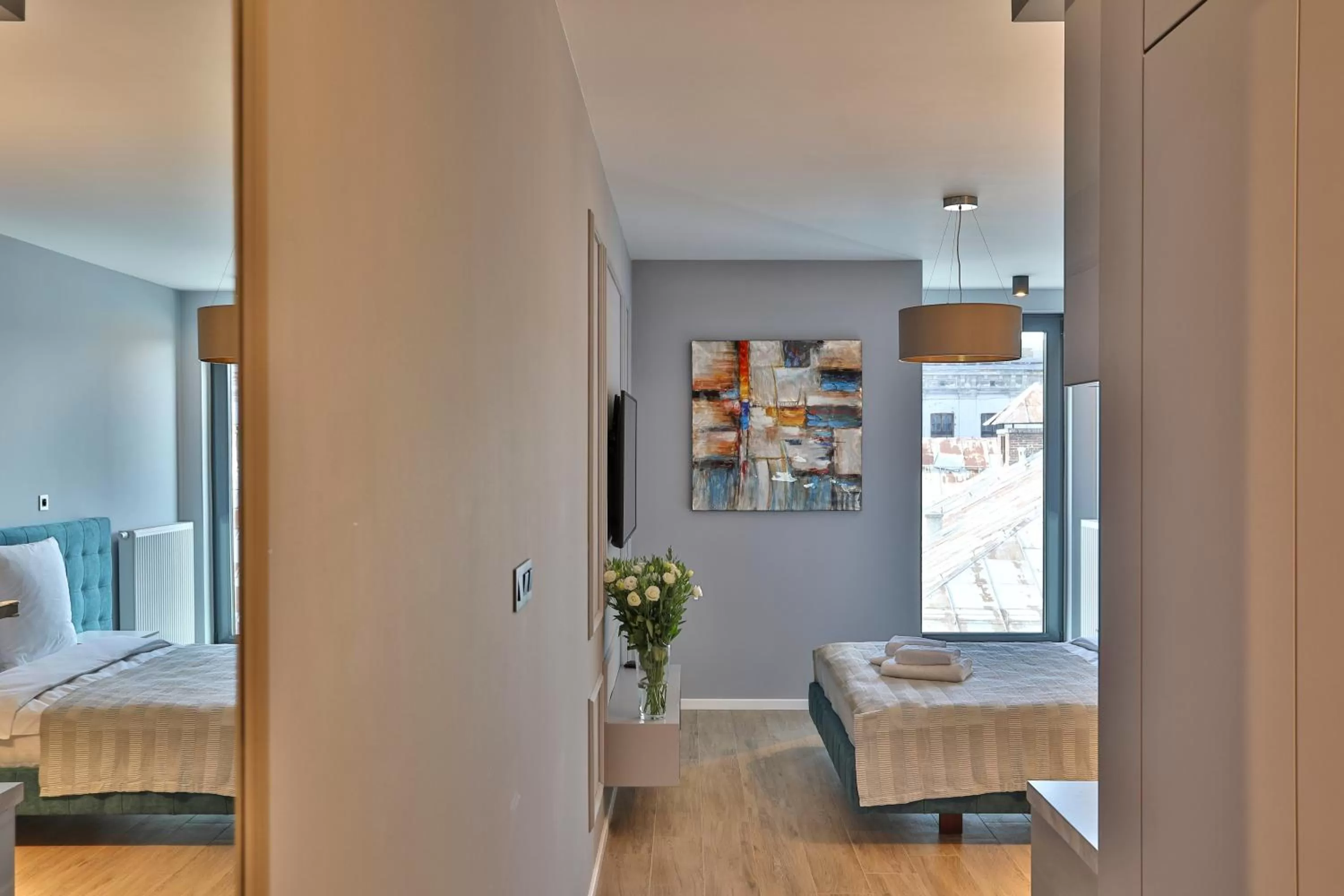 Photo of the whole room, Bed in RAJSKA 3 by PI Apartments