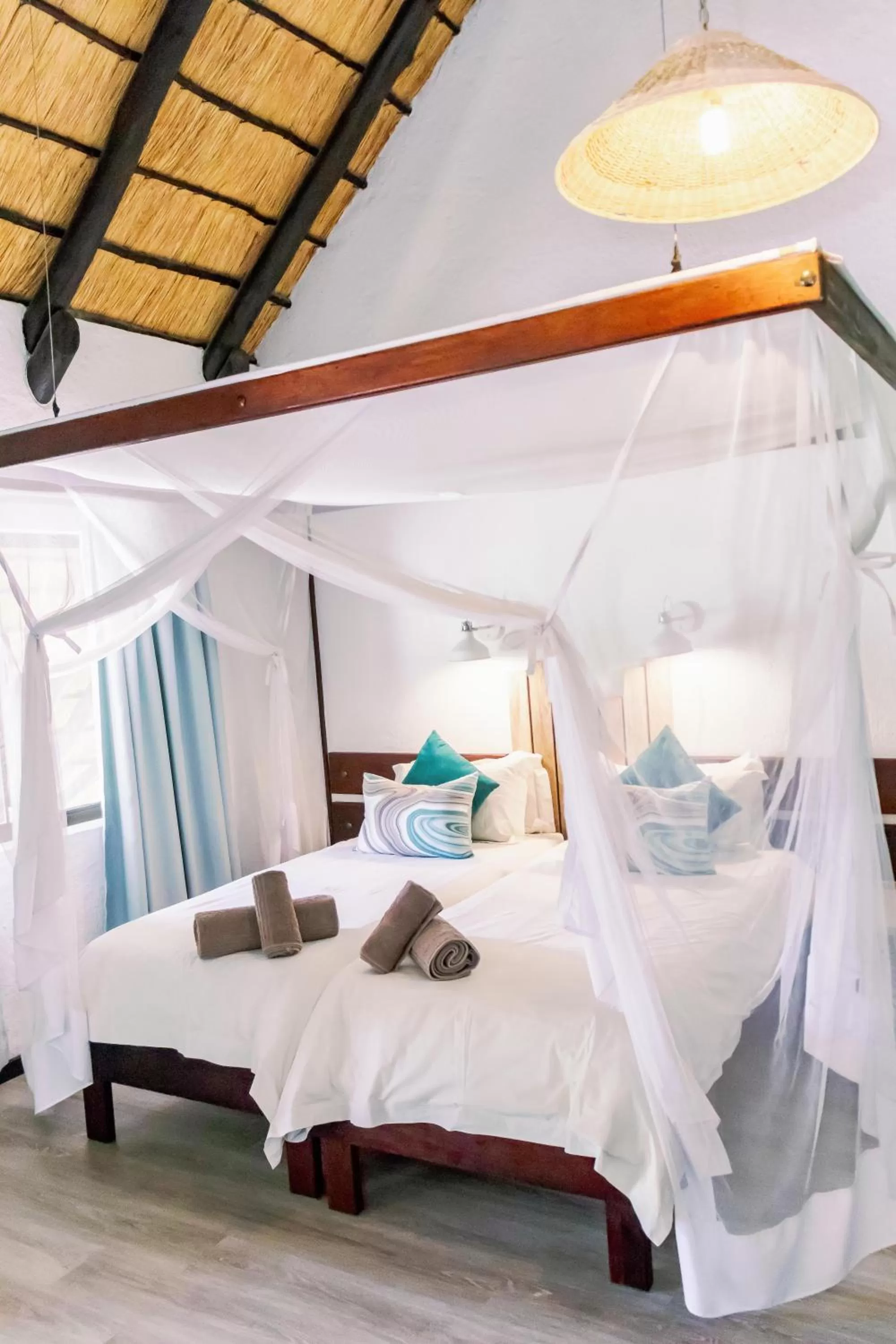 Bed in Okahandja Country Hotel