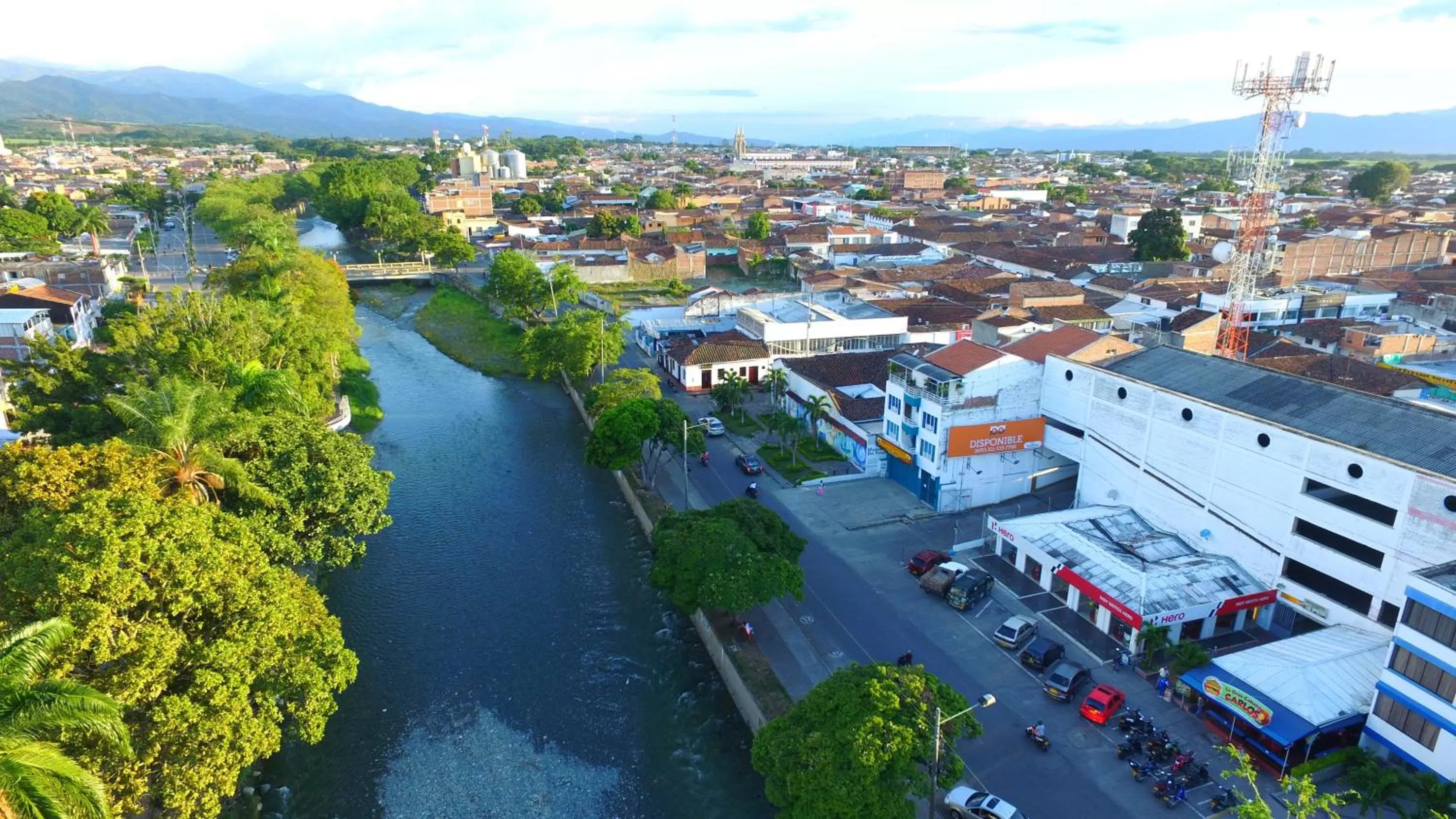 River view in Hotel Cafe Plaza