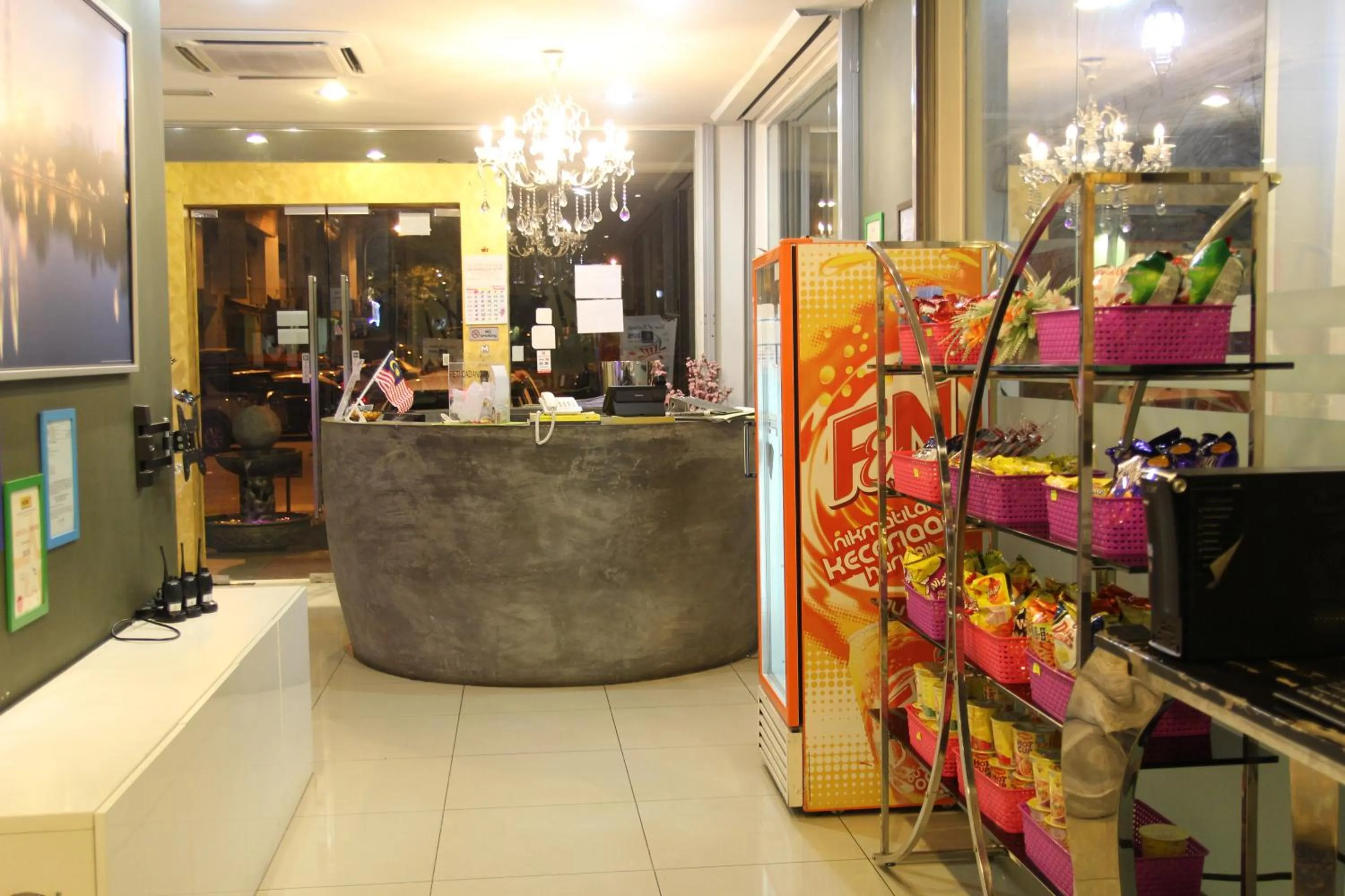 Lobby or reception in M Design Hotel @ Seri Kembangan