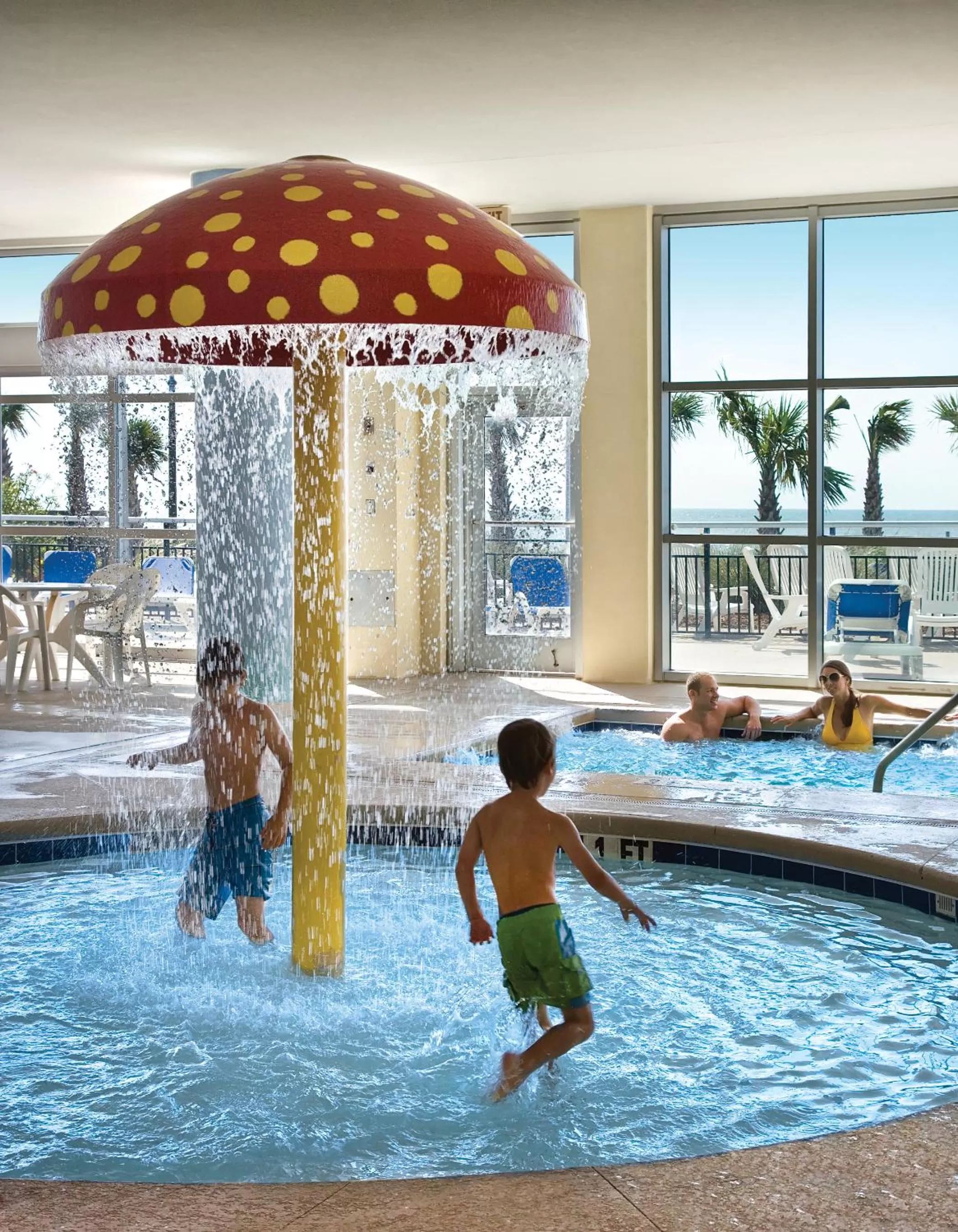 Swimming pool in Bay View Resort Myrtle Beach