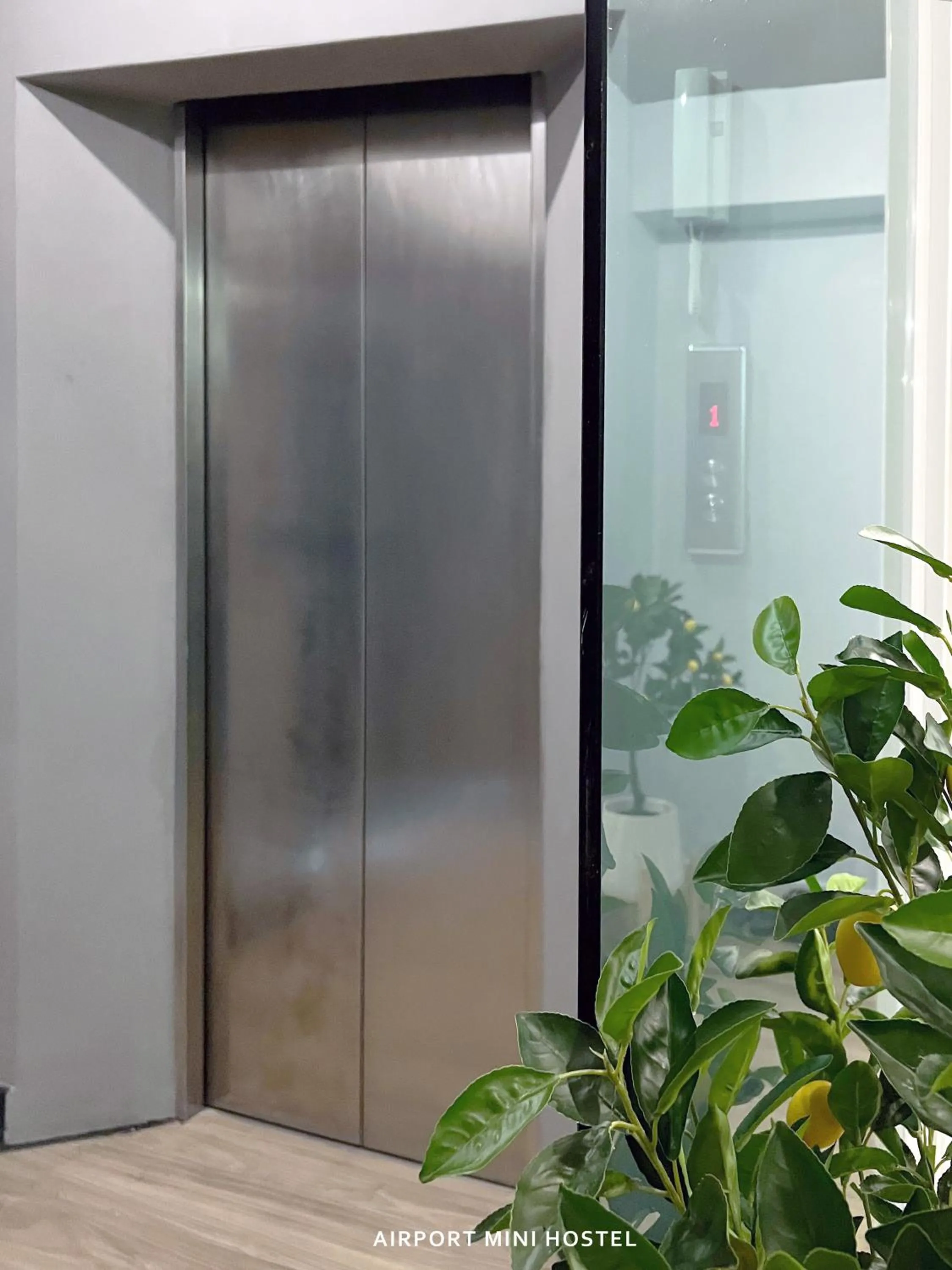 elevator in Airport Mini Hostel at Don Muang Airport