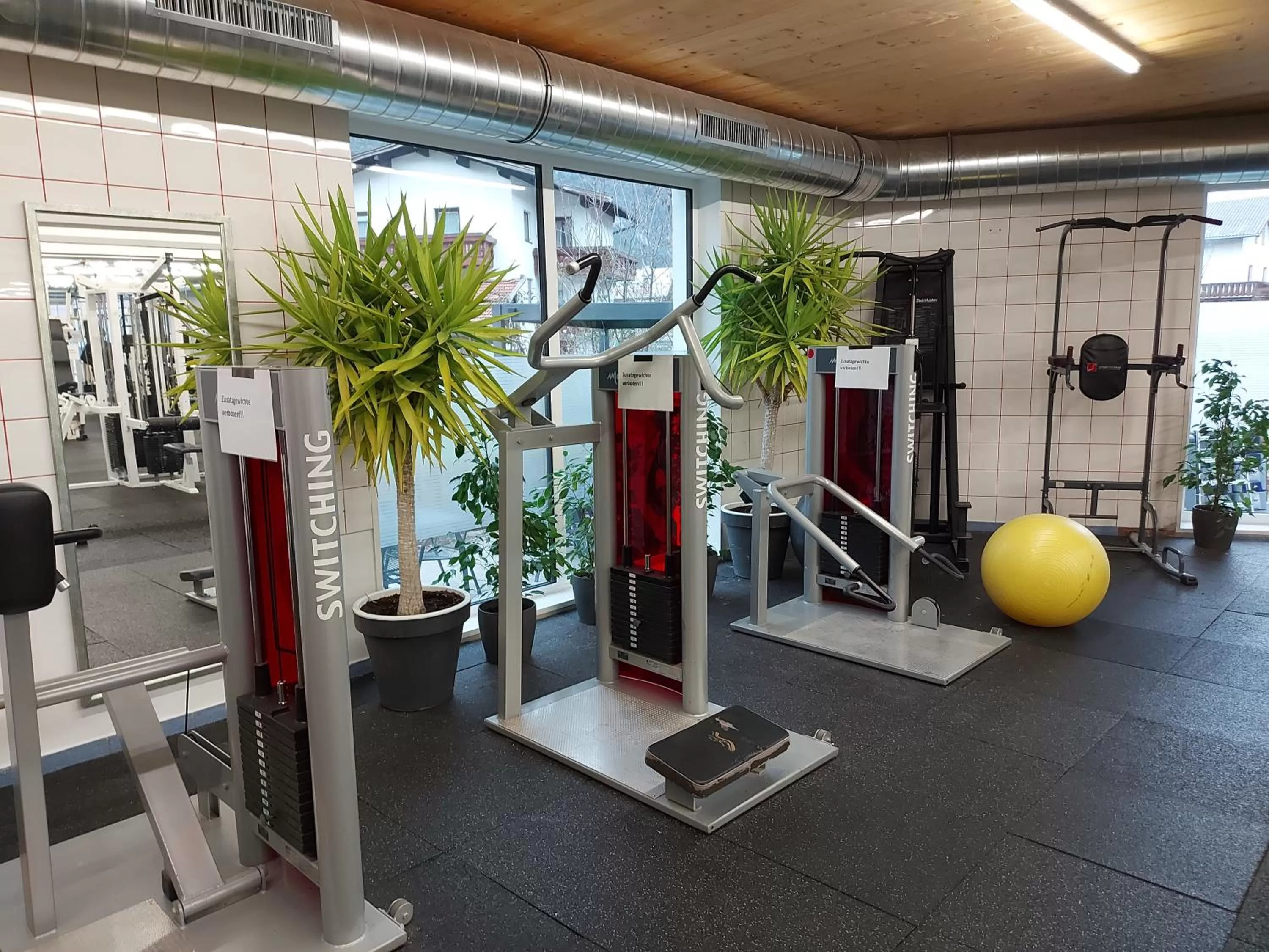 Fitness centre/facilities in Hotel Enzian