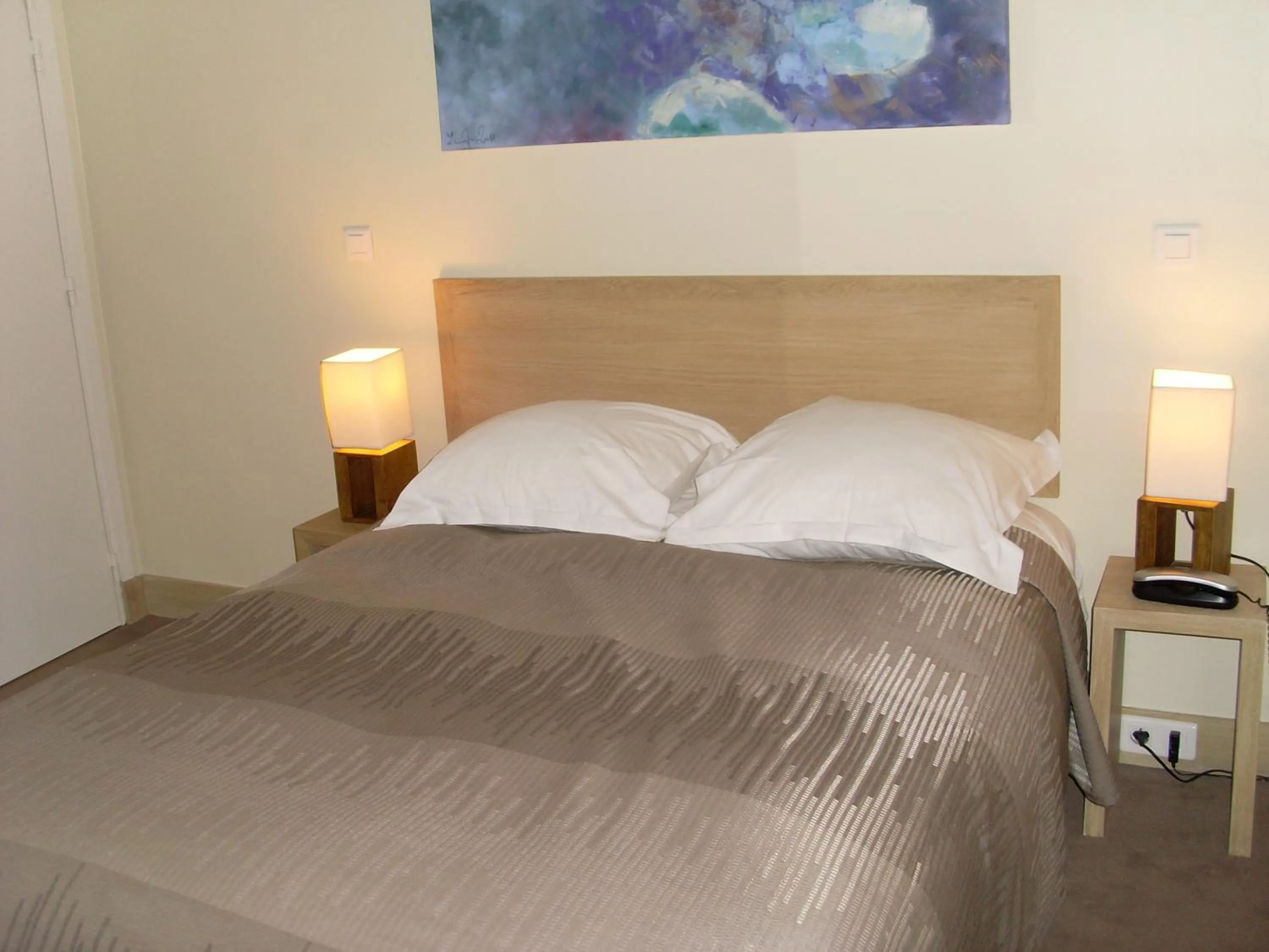 Bedroom, Bed in Hôtel Le Parc