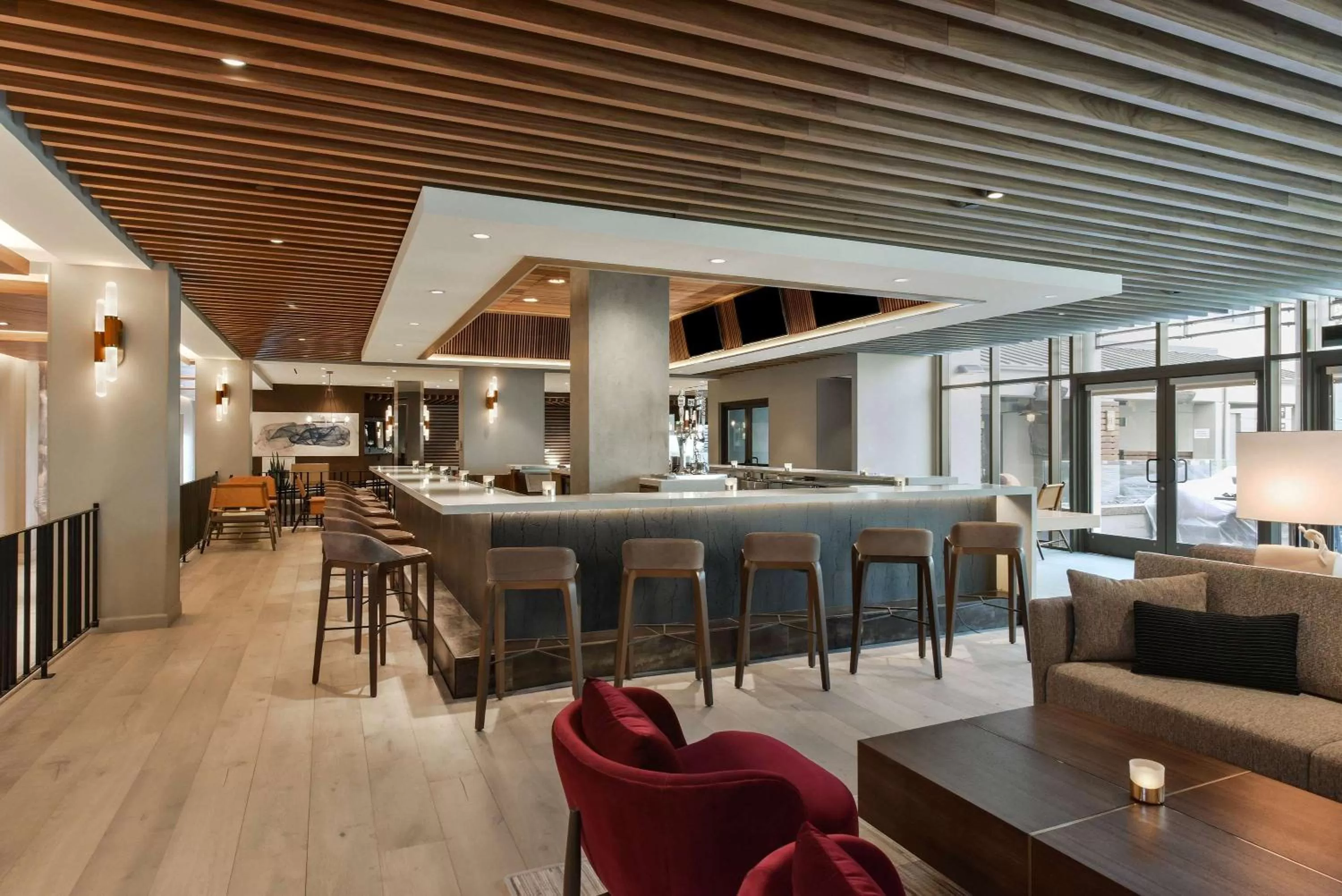 Pool view in Hyatt Centric Santa Clara Silicon Valley