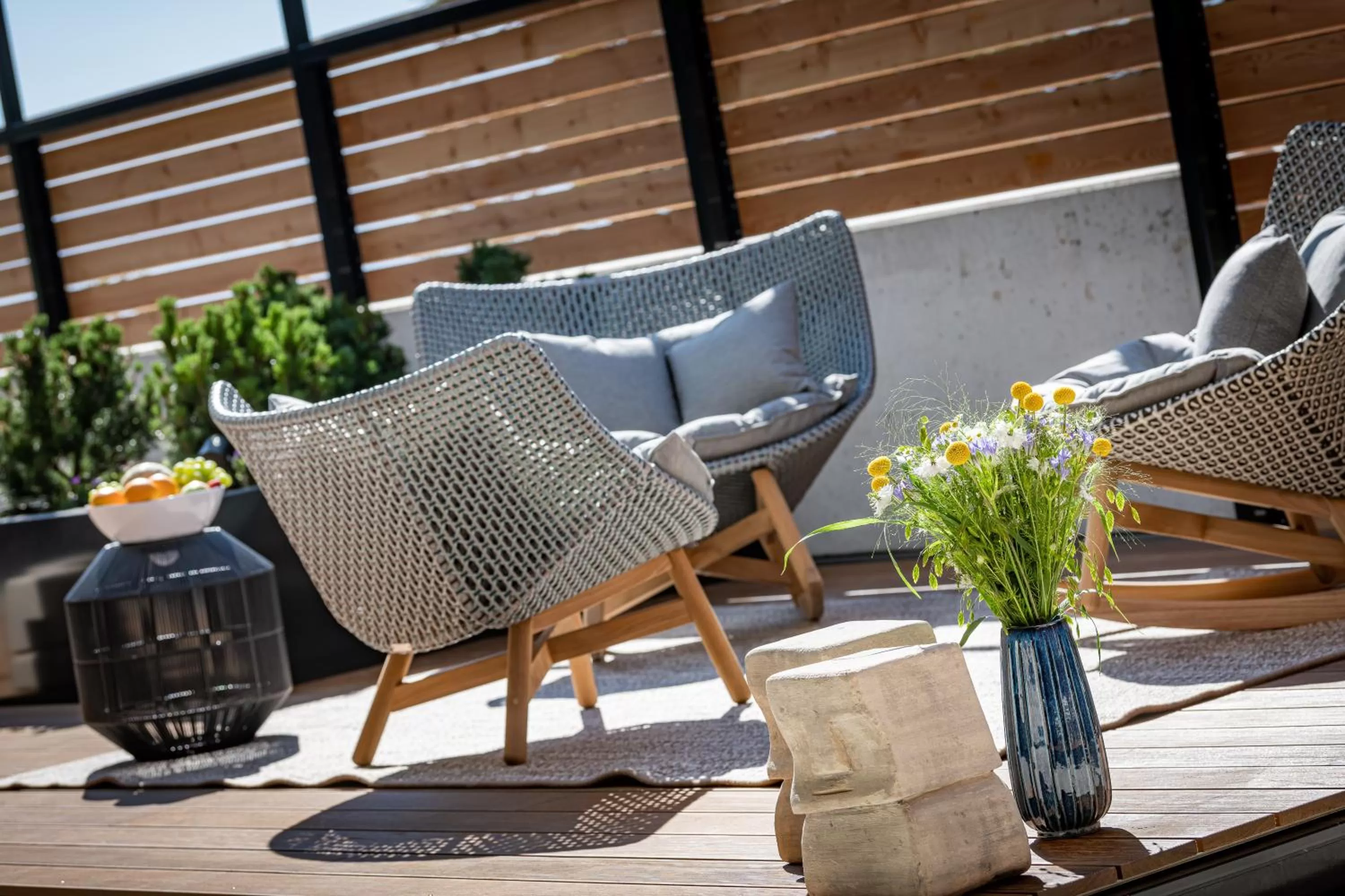 Balcony/Terrace in Me and All Hotel Flims, by Hyatt