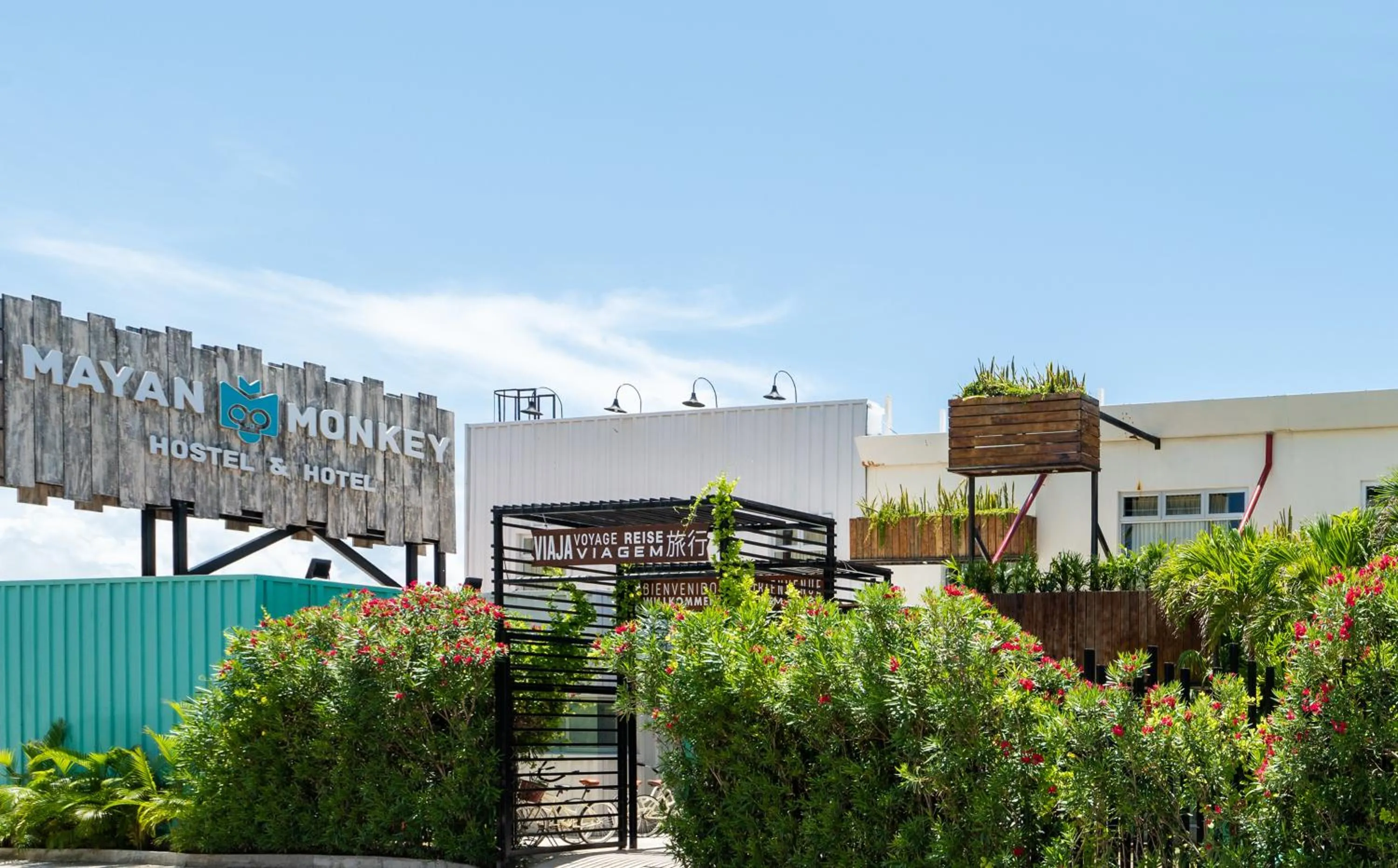 Facade/entrance in Mayan Monkey Cancun - Social Hotel