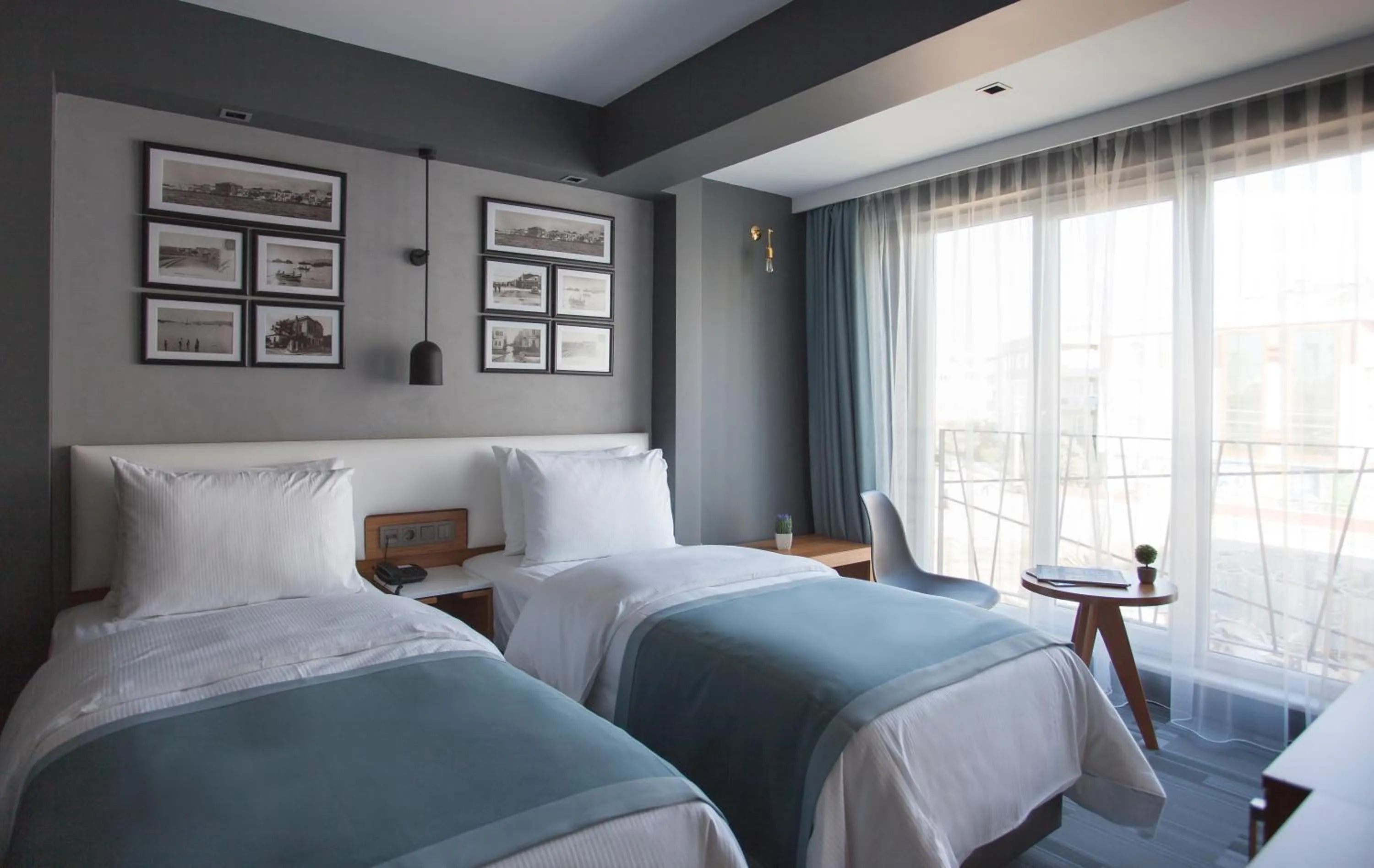 Decorative detail, Bed in Hotel Cura