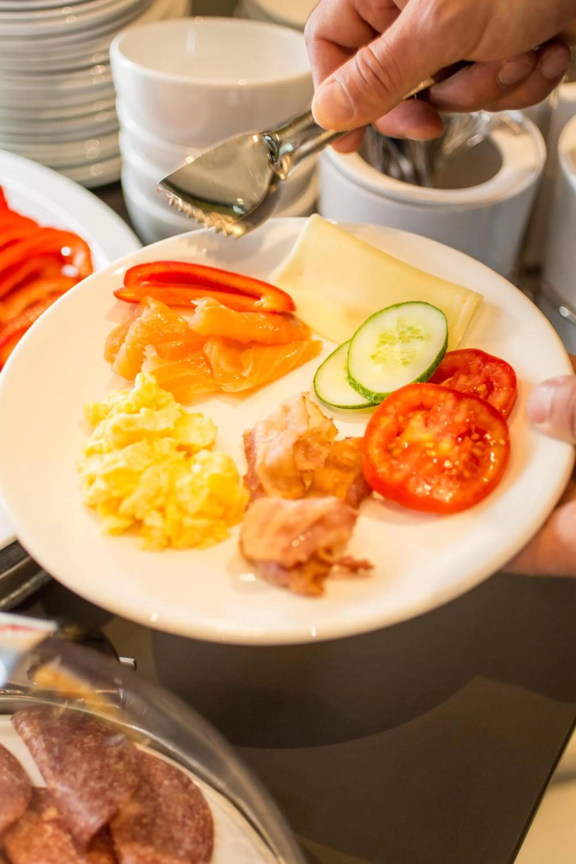 Breakfast in Park Hotel Viljandi