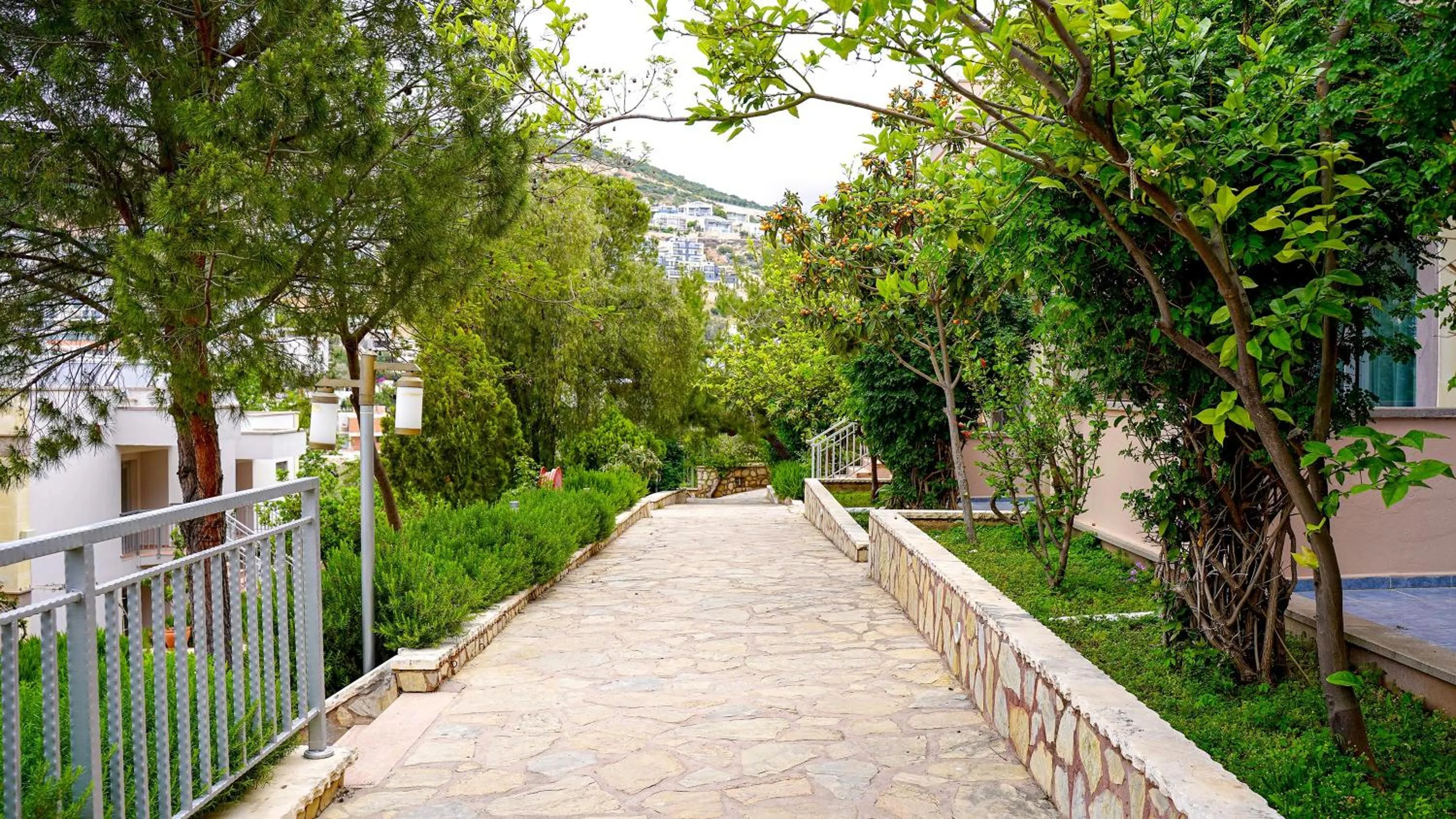 Garden in Happy Hotel Kalkan