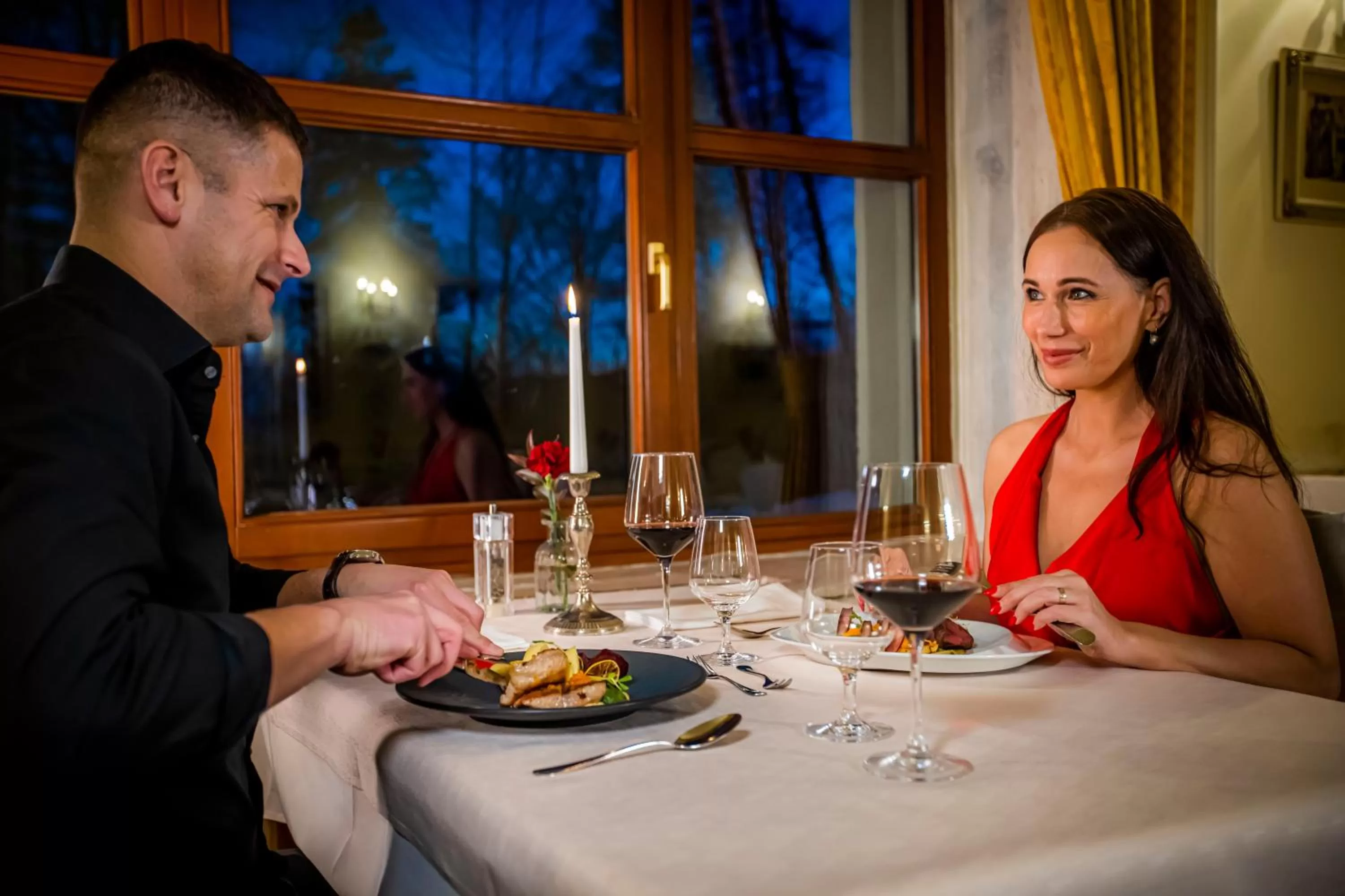 Restaurant/places to eat in Grand Hotel Praha