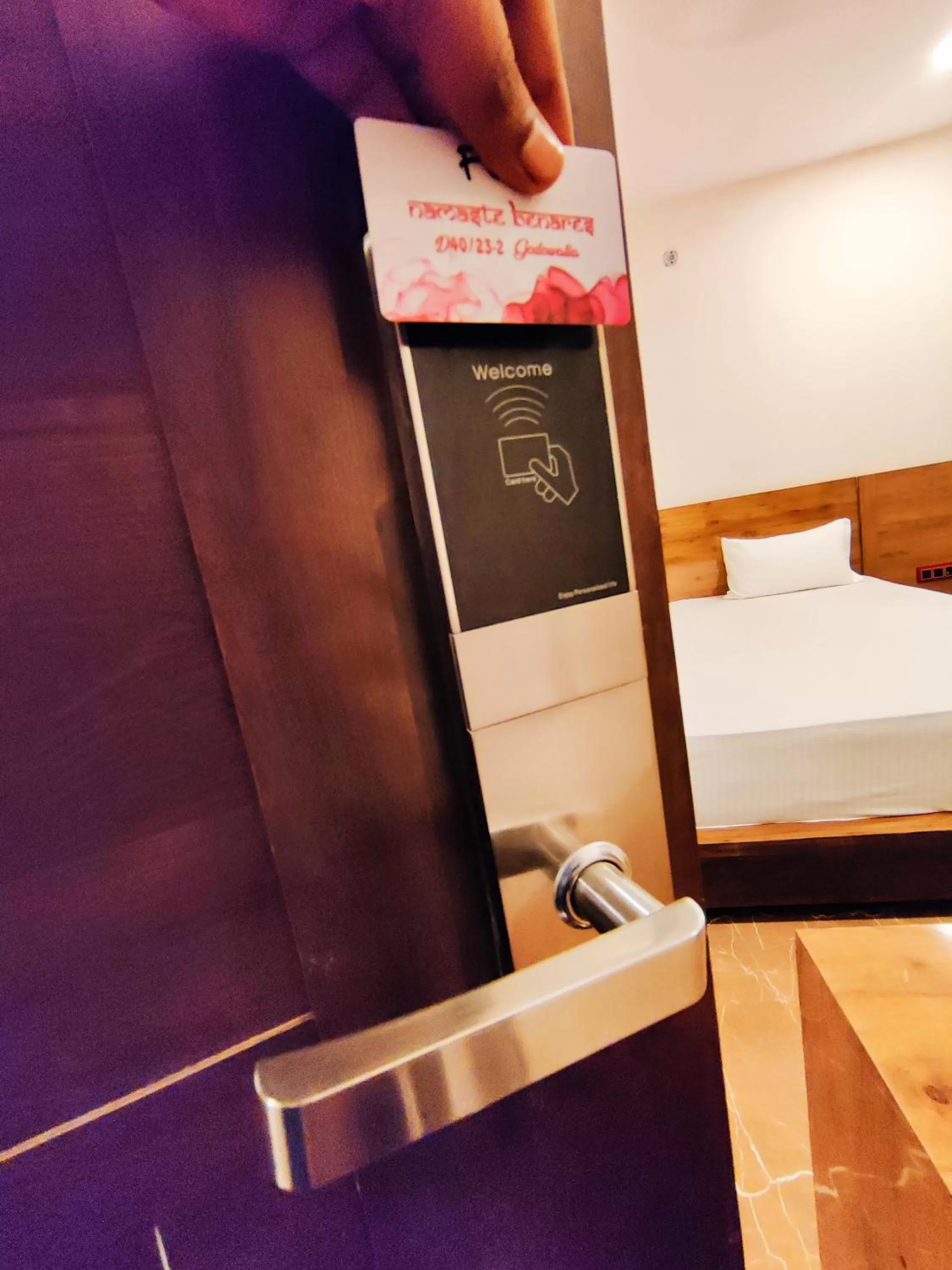 Bed in Namaste Benares Varanasi