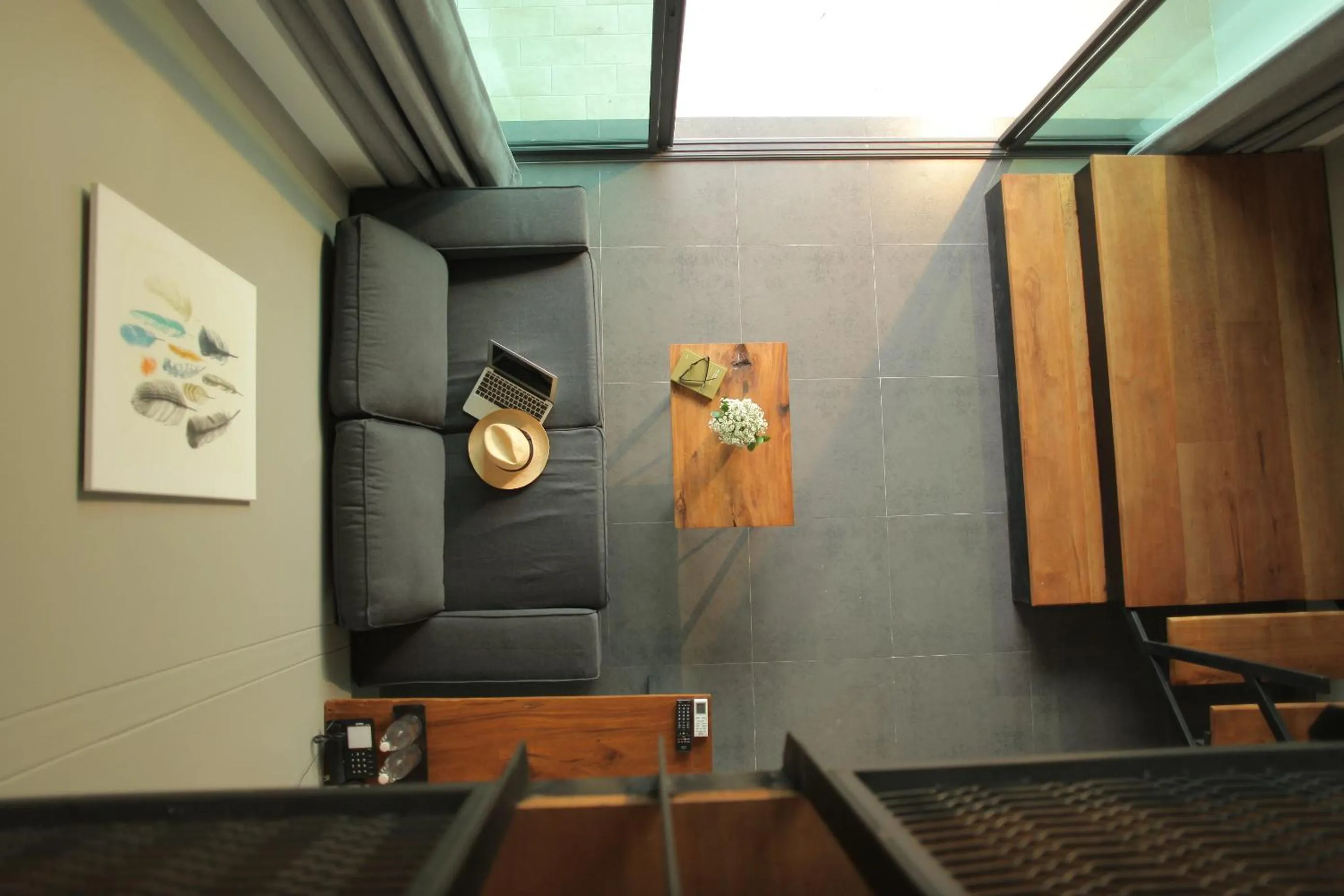 Living room in Space59 Hotel