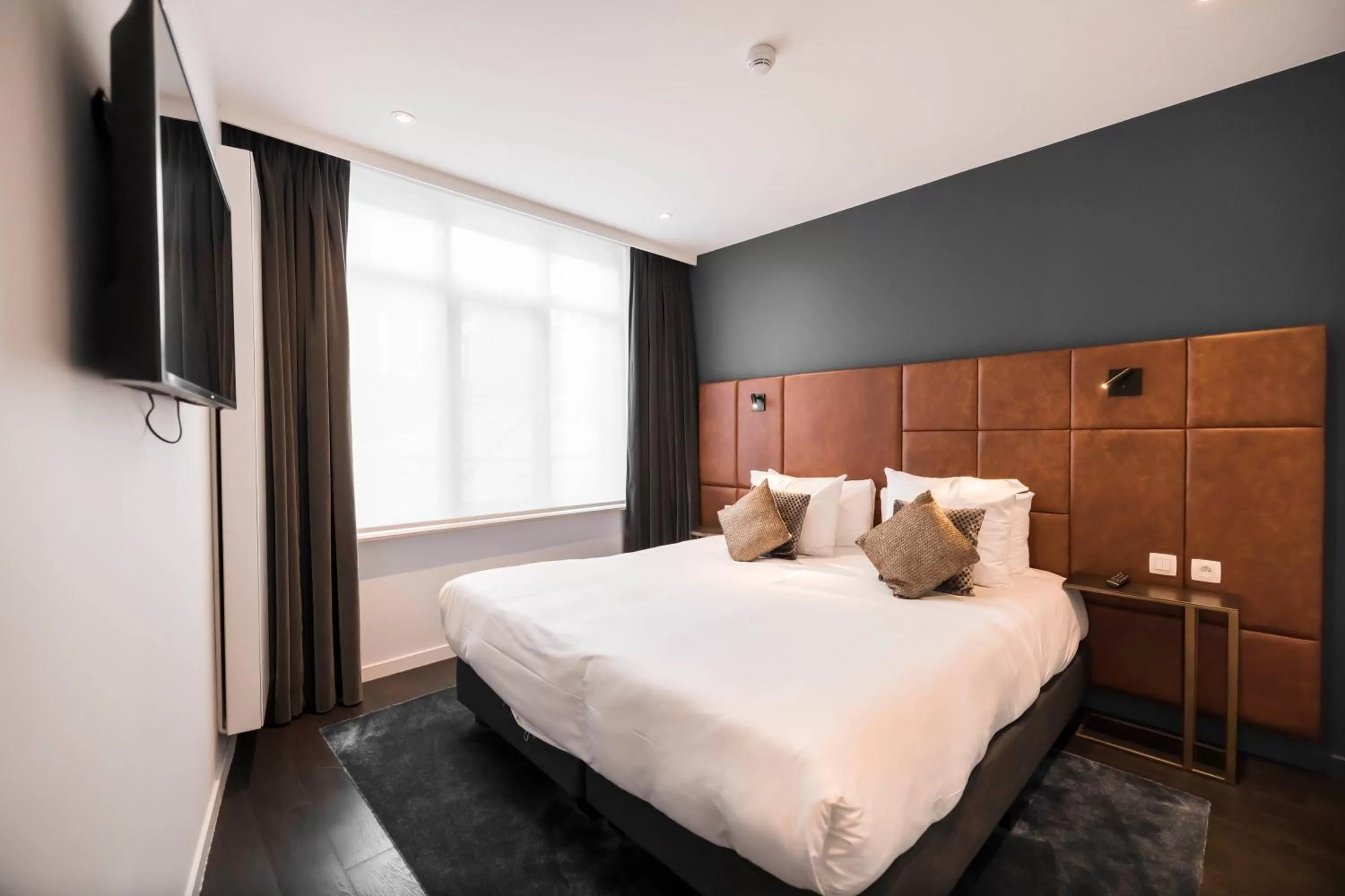 Bed in Boutique Hotel Sablon by CW Hotel Collection