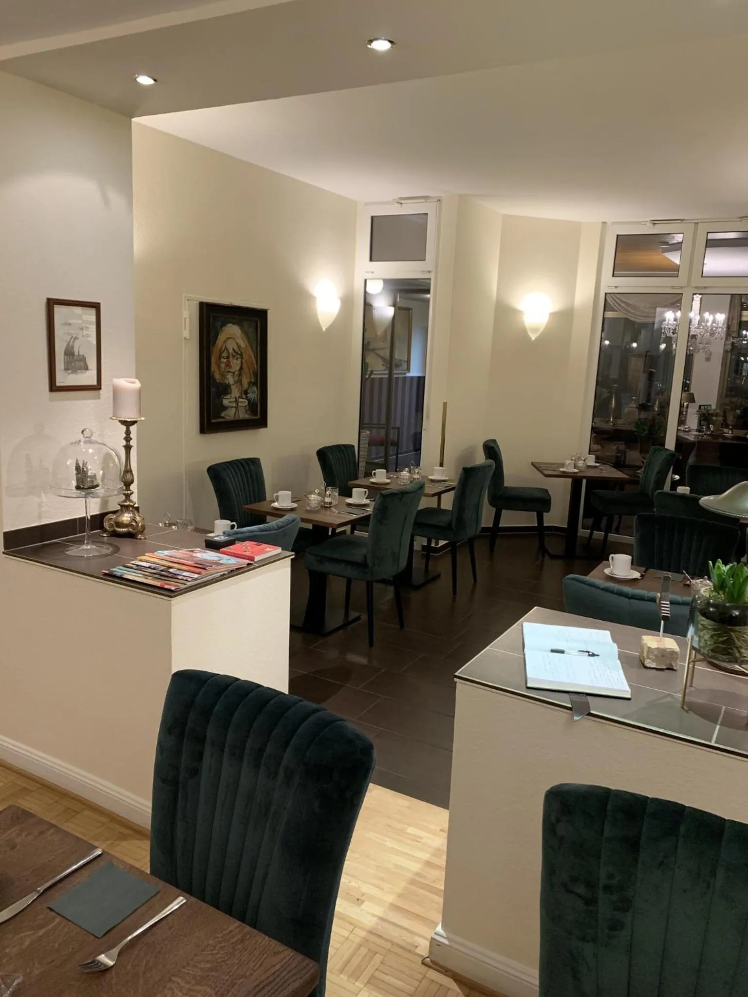 Restaurant/places to eat in Hotel Domspitzen