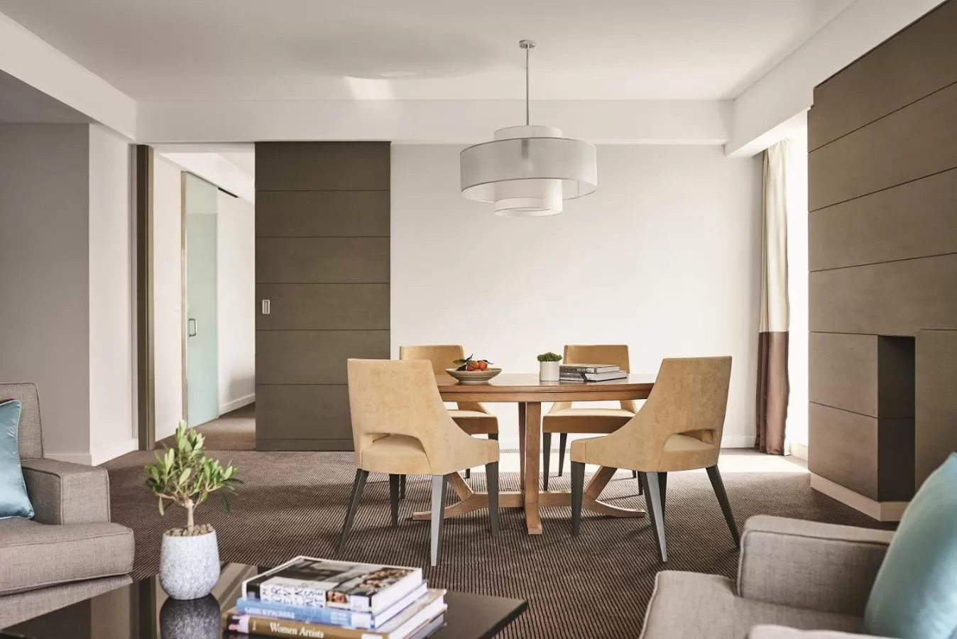 Living room in Pullman Doha West Bay