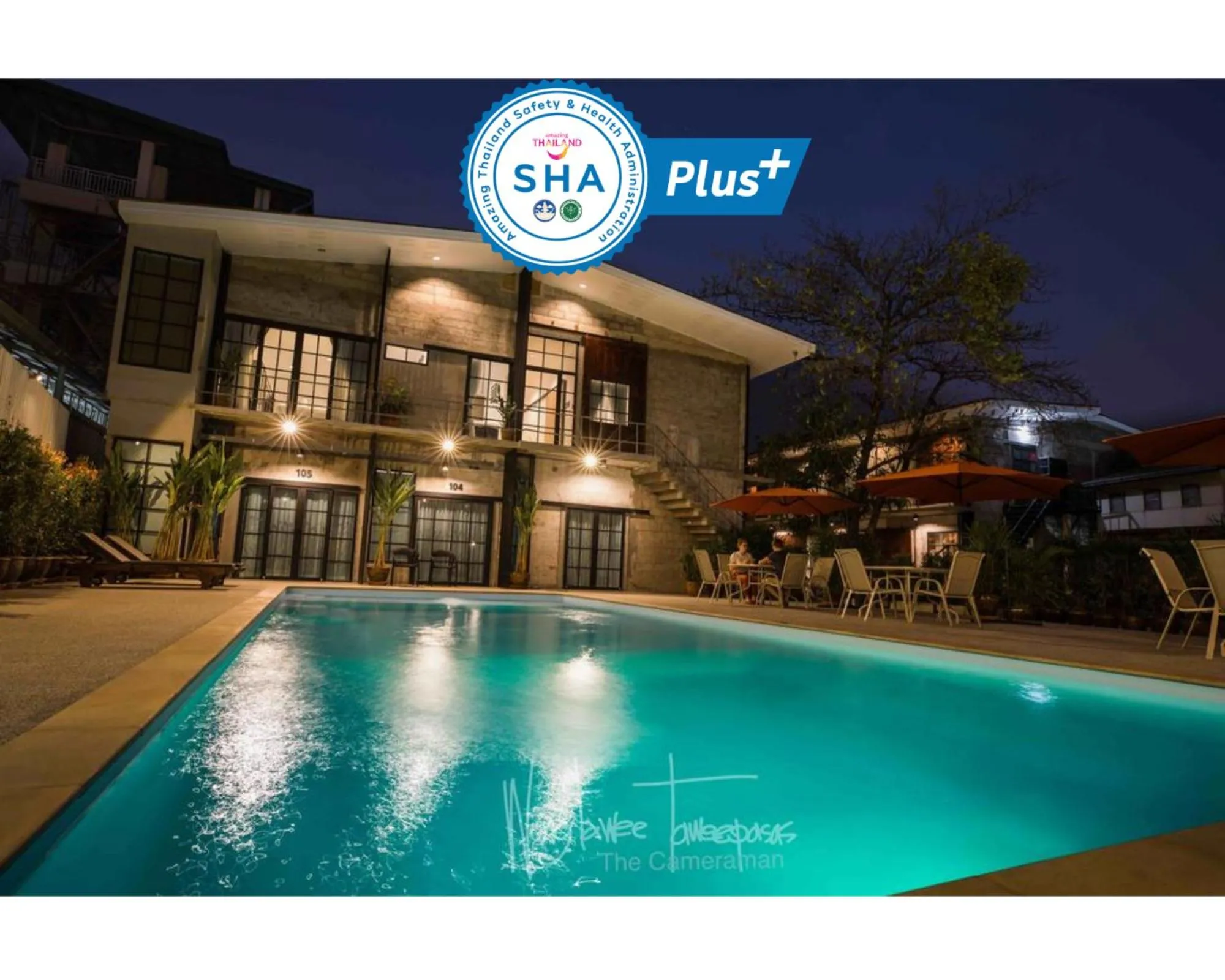 Pool view in What's Up Chiang Mai