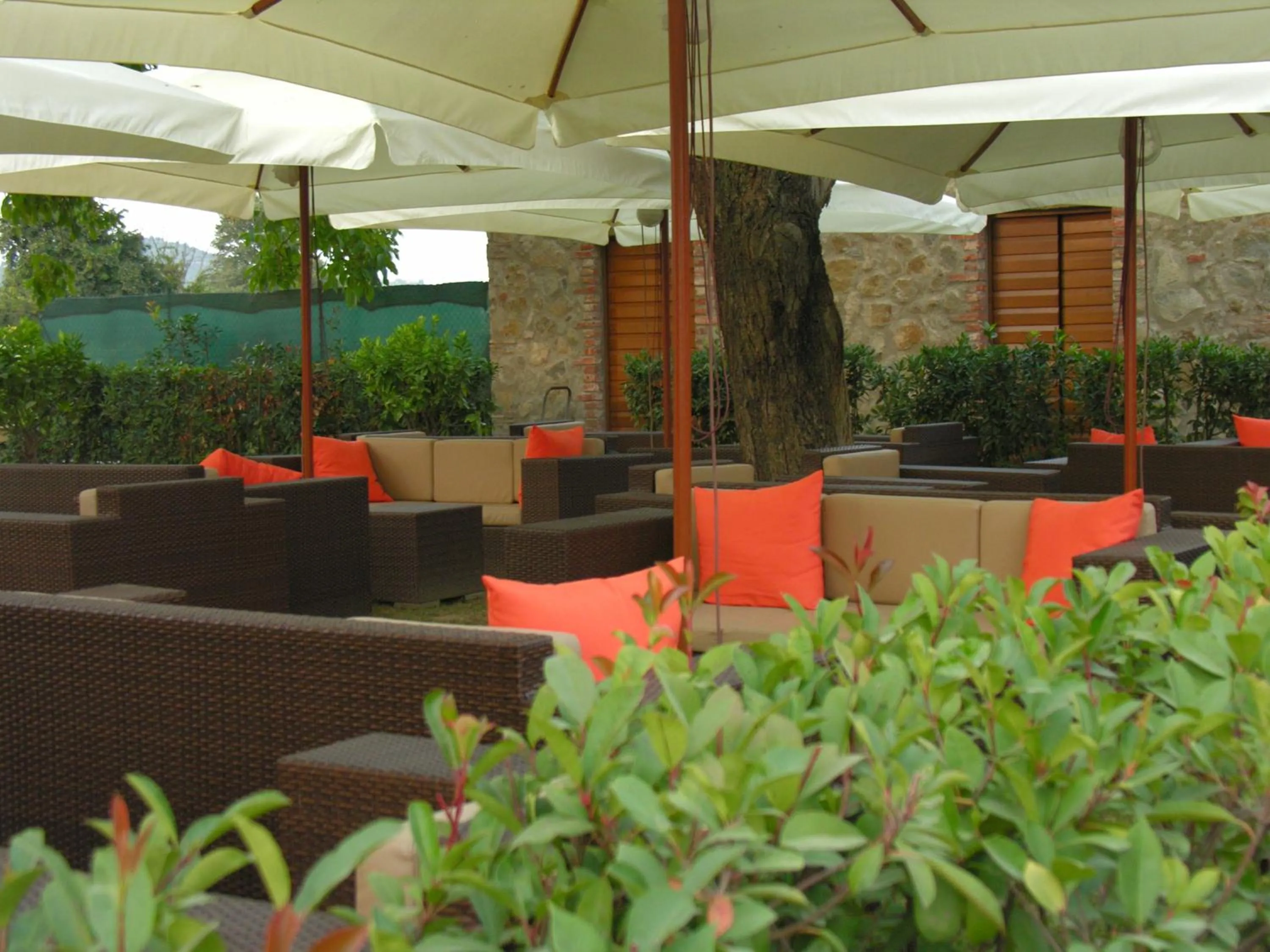 Communal lounge/ TV room in Hotel Le Capanne