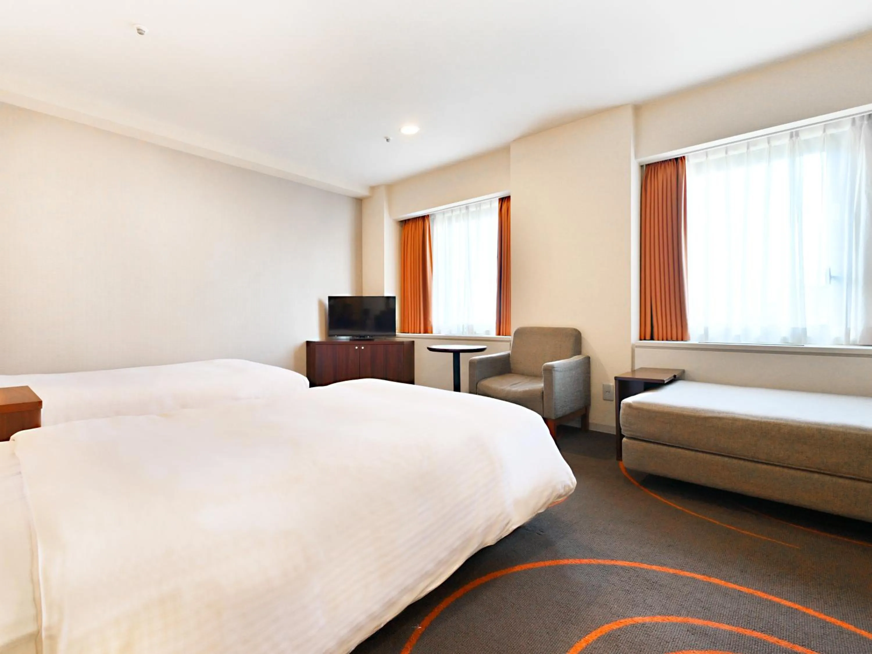 Bed in Hotel Abest Sapporo