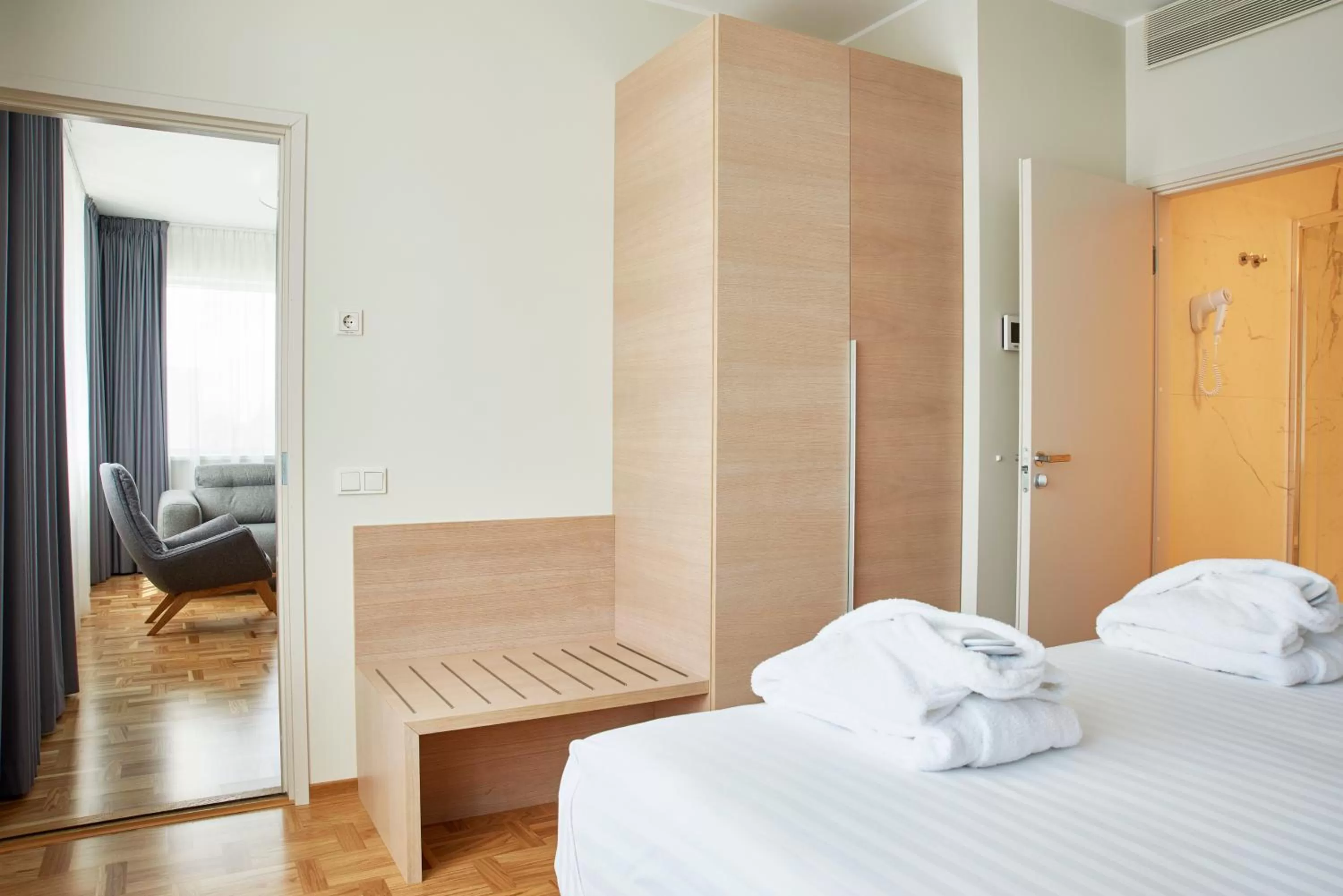 Bed in Tallink Spa & Conference Hotel