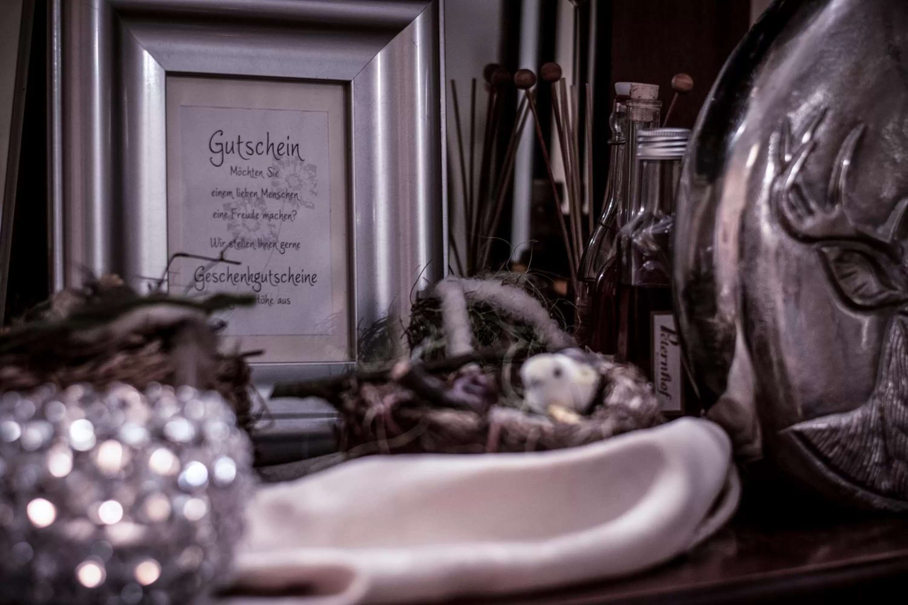 Decorative detail in Restaurant Landgasthof Zum Wiesengrund