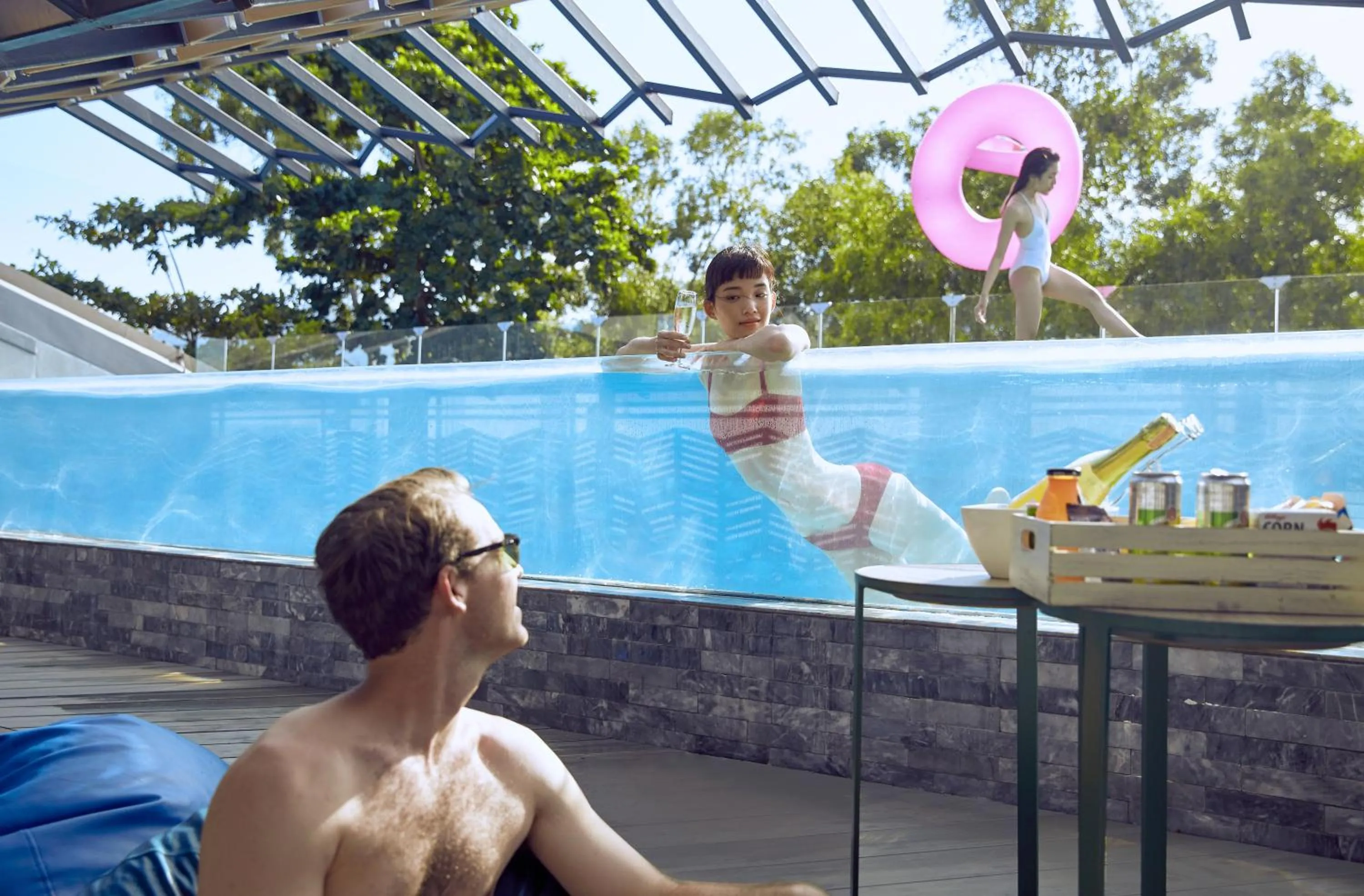 Swimming pool in COSI Samui Chaweng Beach - SHA Plus