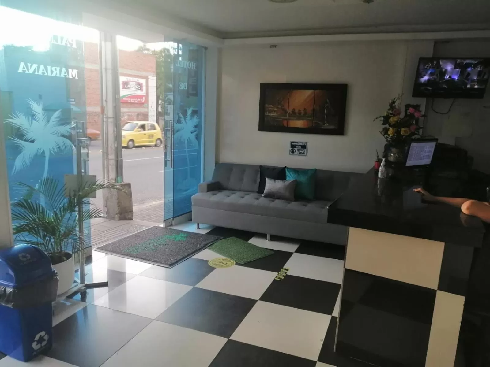 Lobby/Reception in Hotel Palmeras De Mariana